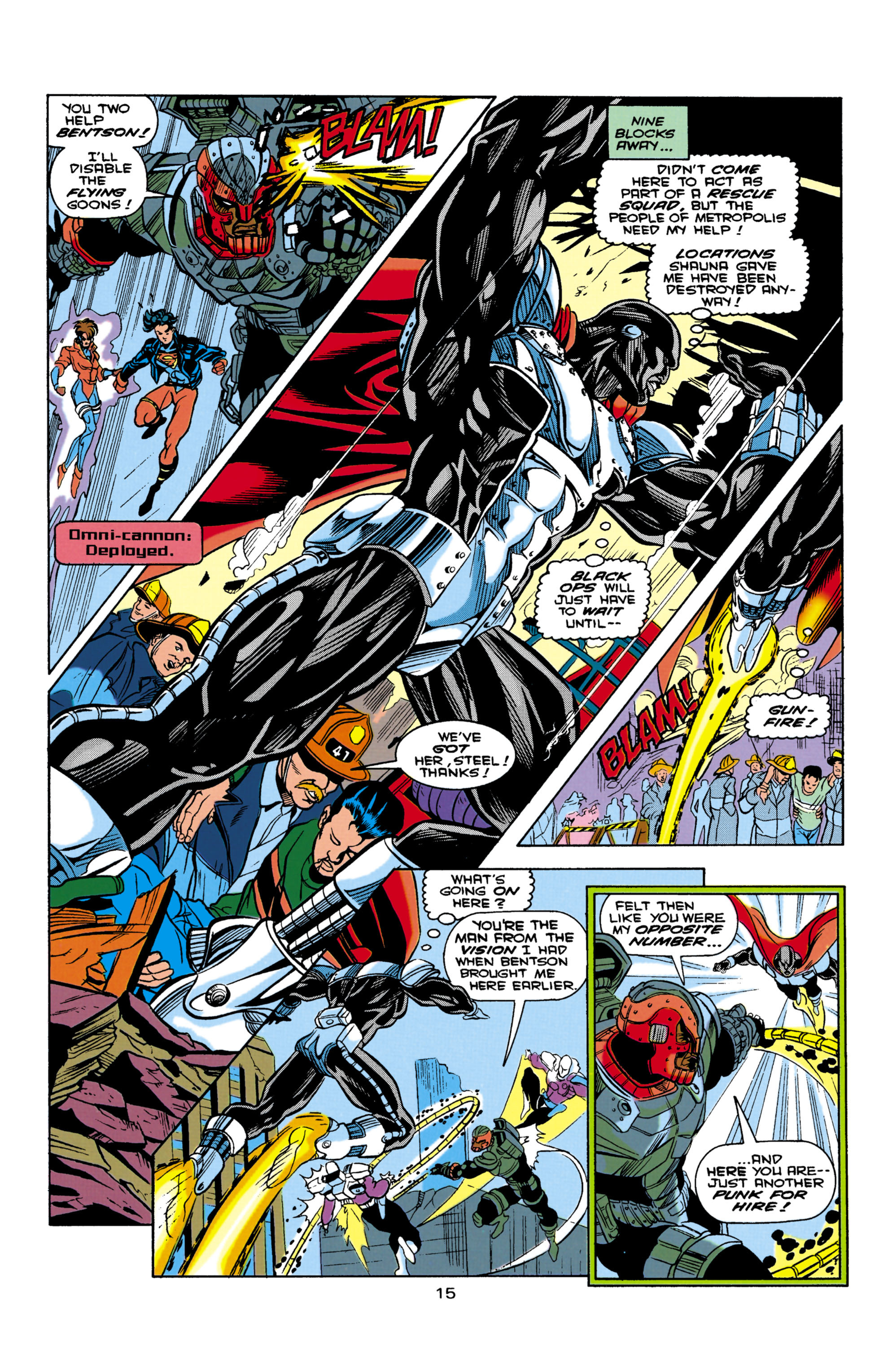 Read online Steel (1994) comic -  Issue #6 - 15