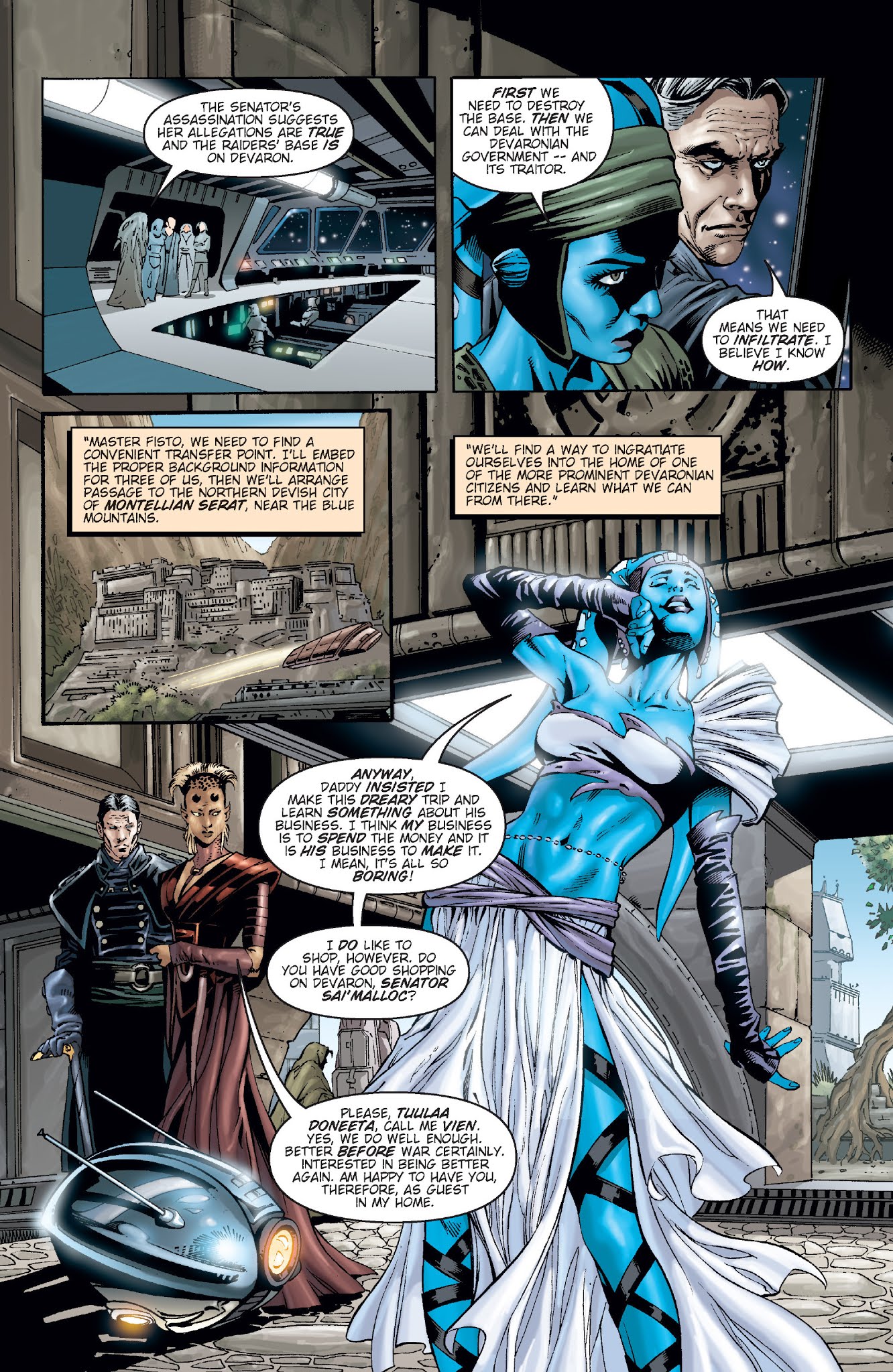 Read online Star Wars: Jedi comic -  Issue # Issue Aayla Secura - 8