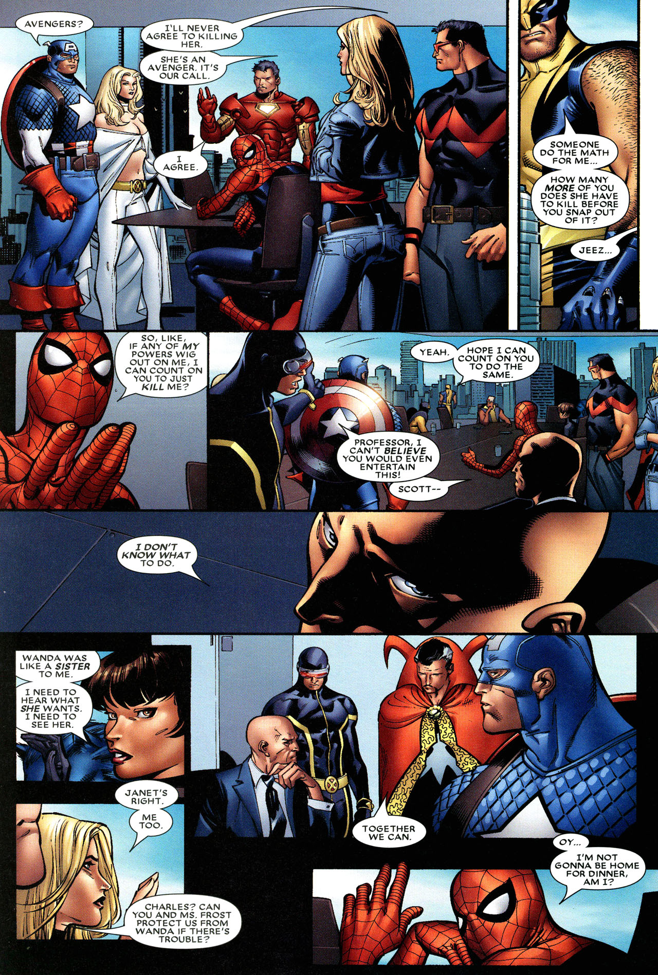 Read online House of M (2005) comic -  Issue #1 - 18