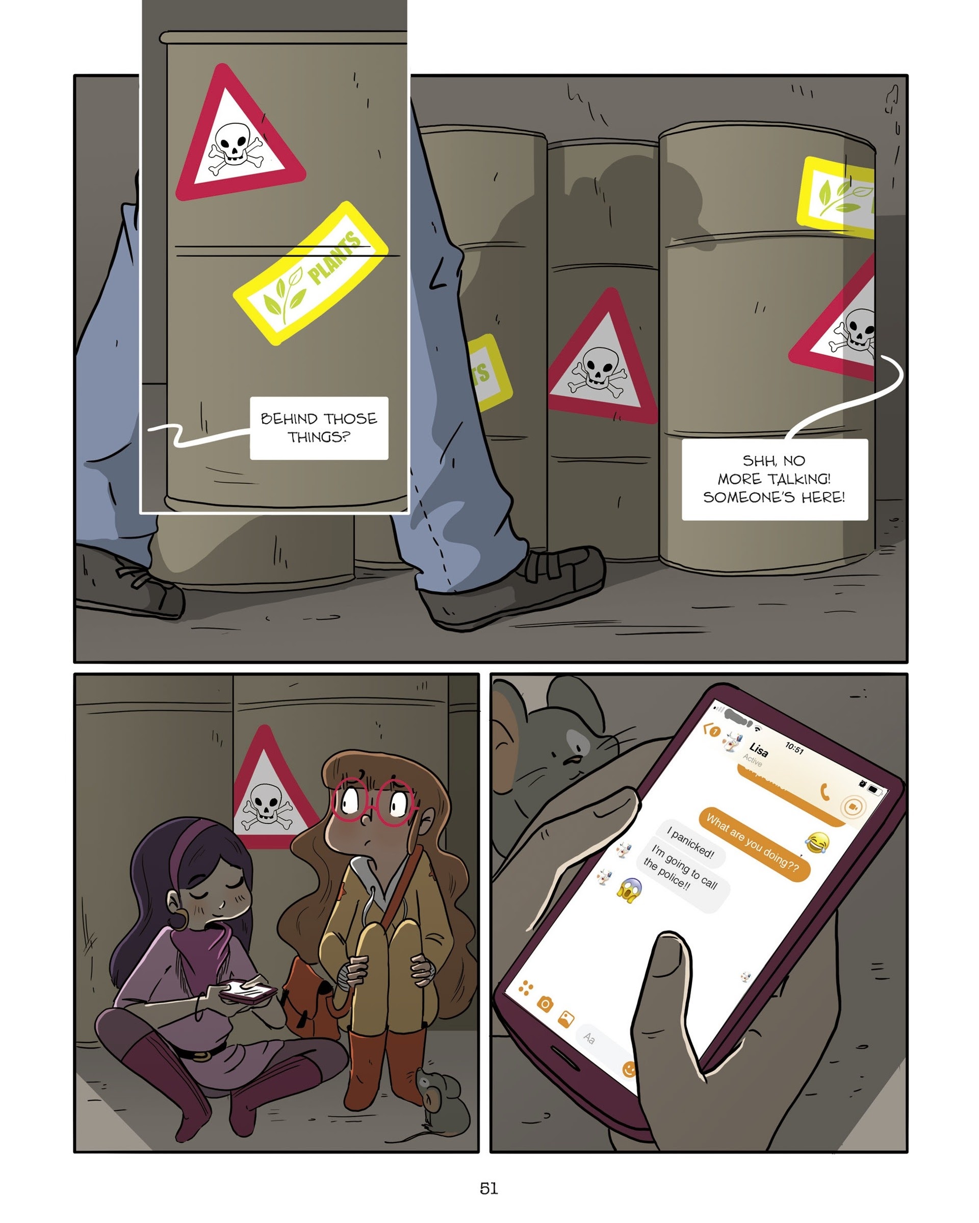 Read online Rainbow Girls: Let's Save Lulu! comic -  Issue # TPB - 48