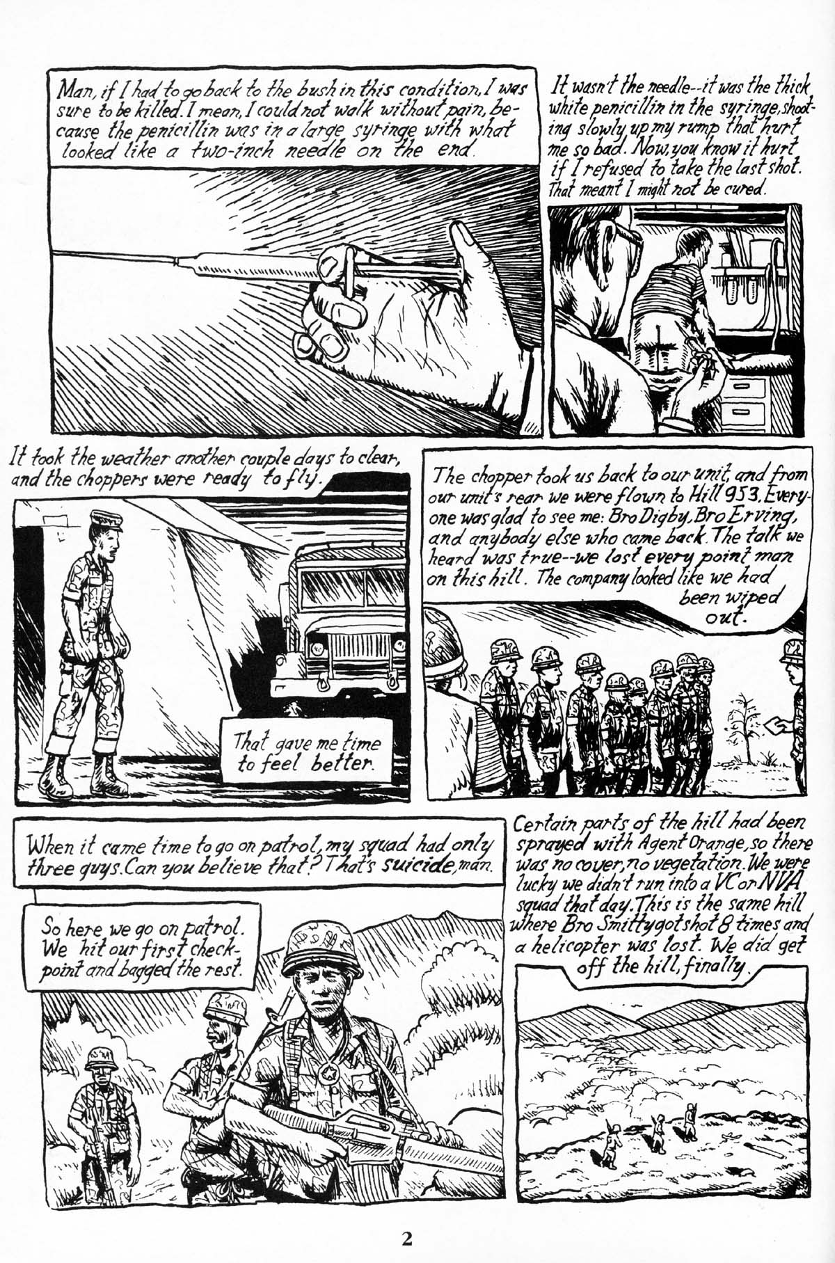 Read online American Splendor: Unsung Hero comic -  Issue #3 - 4
