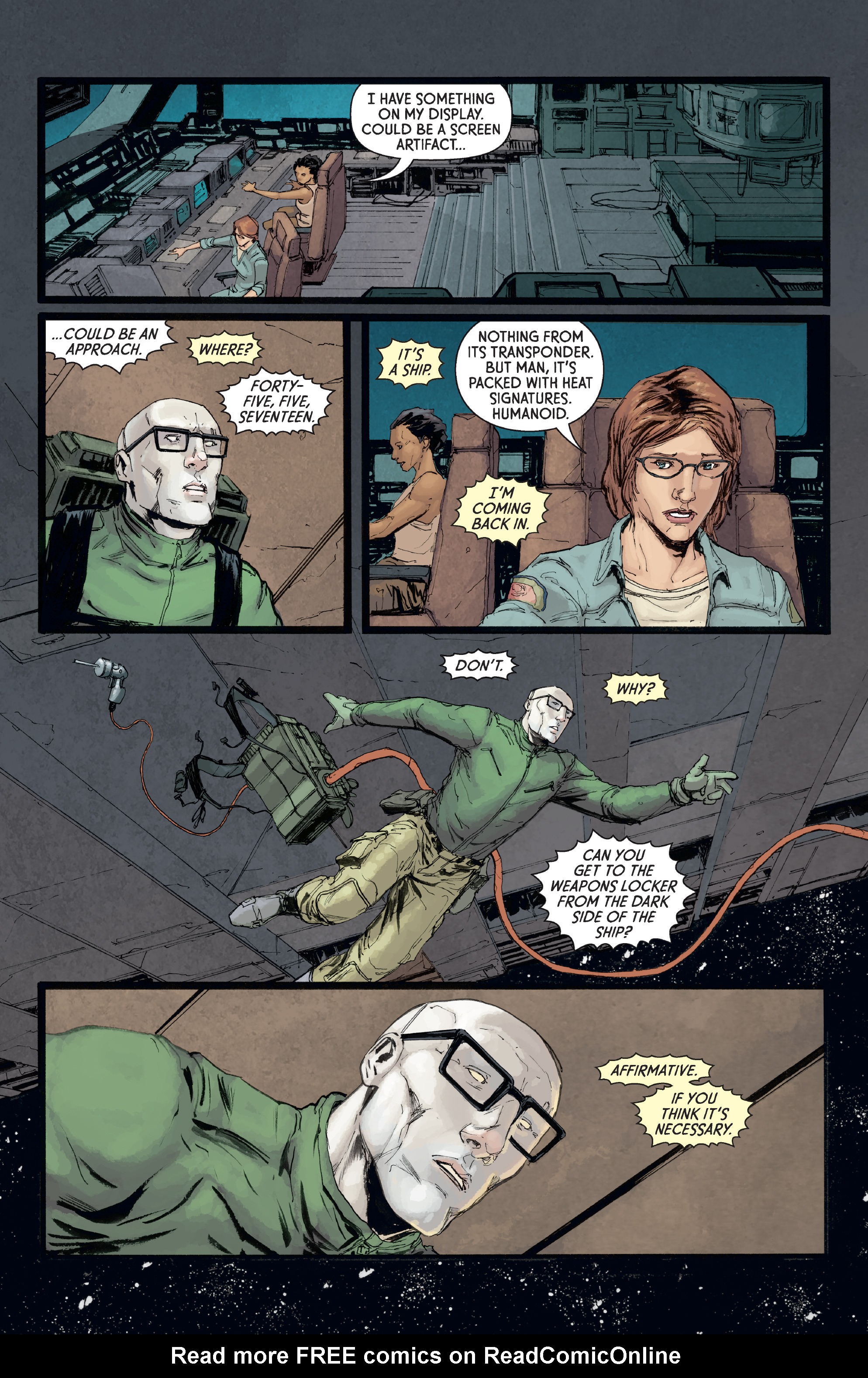 Read online Aliens: Defiance comic -  Issue #9 - 6