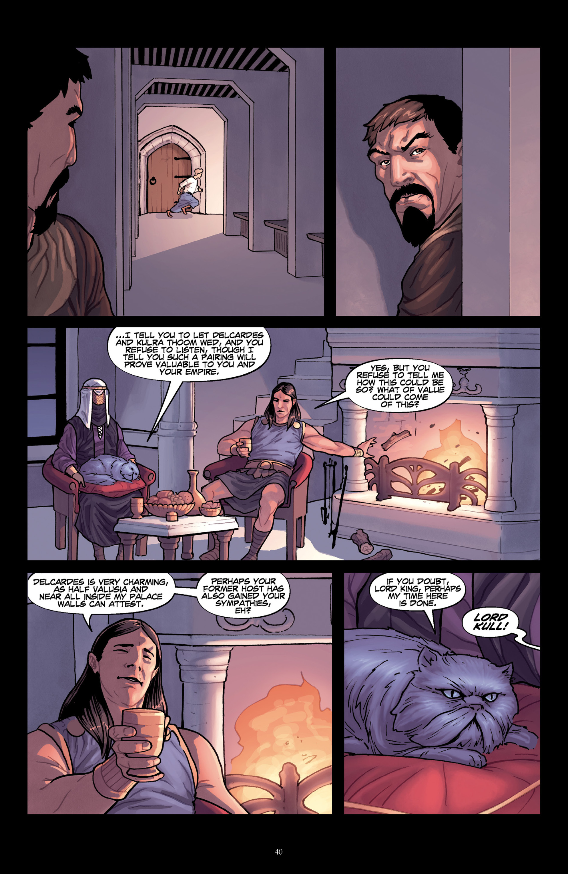 Read online Kull: The Cat And The Skull comic -  Issue # TPB - 42