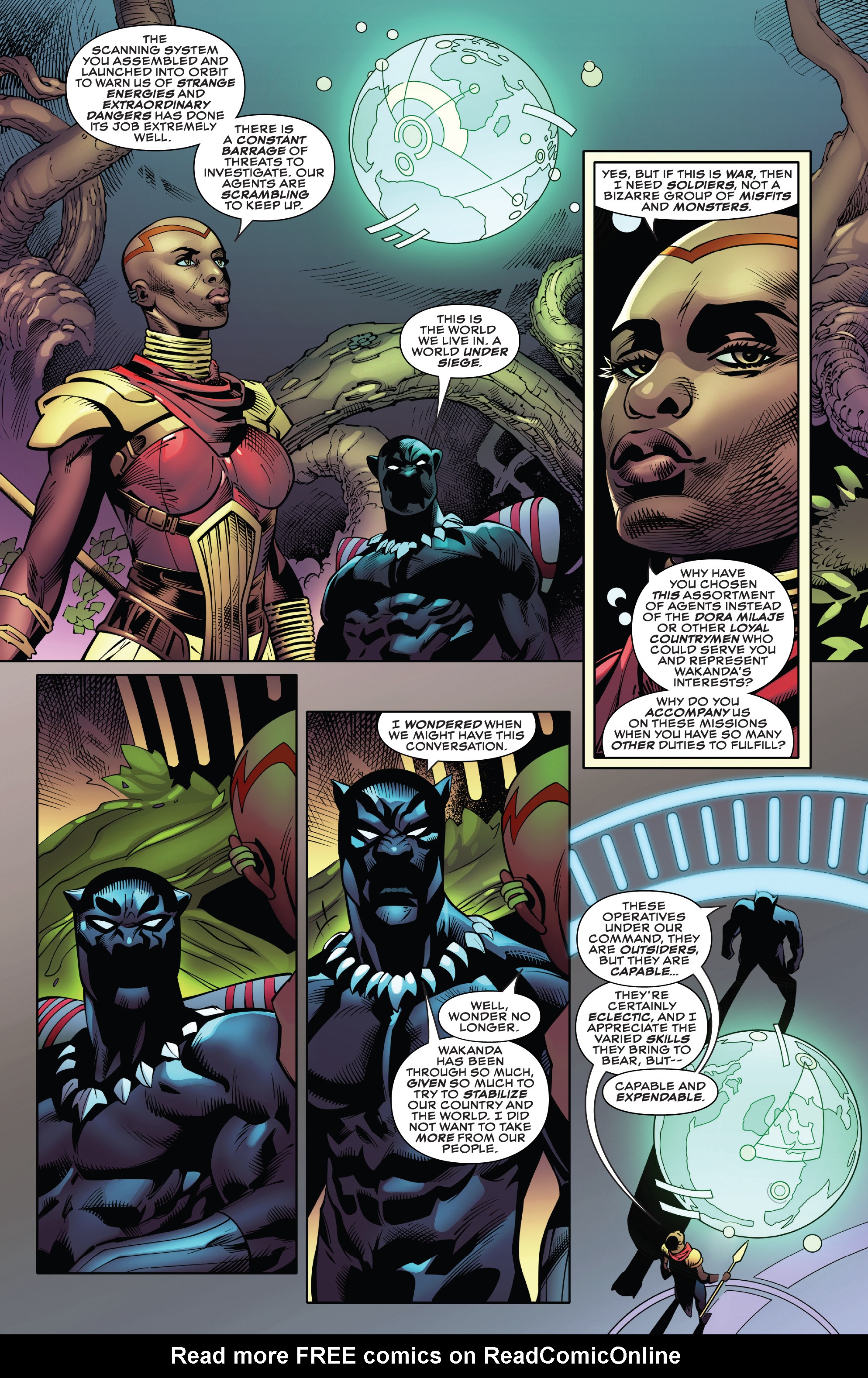 Read online Black Panther and the Agents of Wakanda comic -  Issue #5 - 6