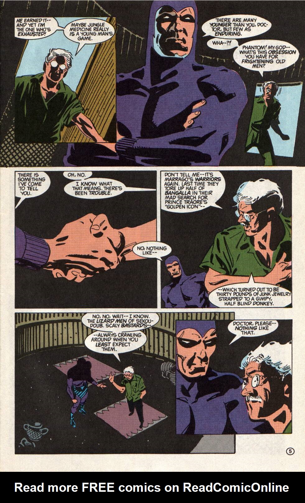 Read online The Phantom (1989) comic -  Issue #10 - 6
