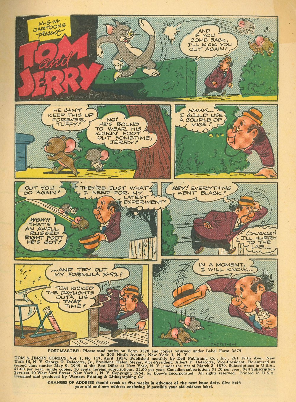 Read online Tom & Jerry Comics comic -  Issue #117 - 3