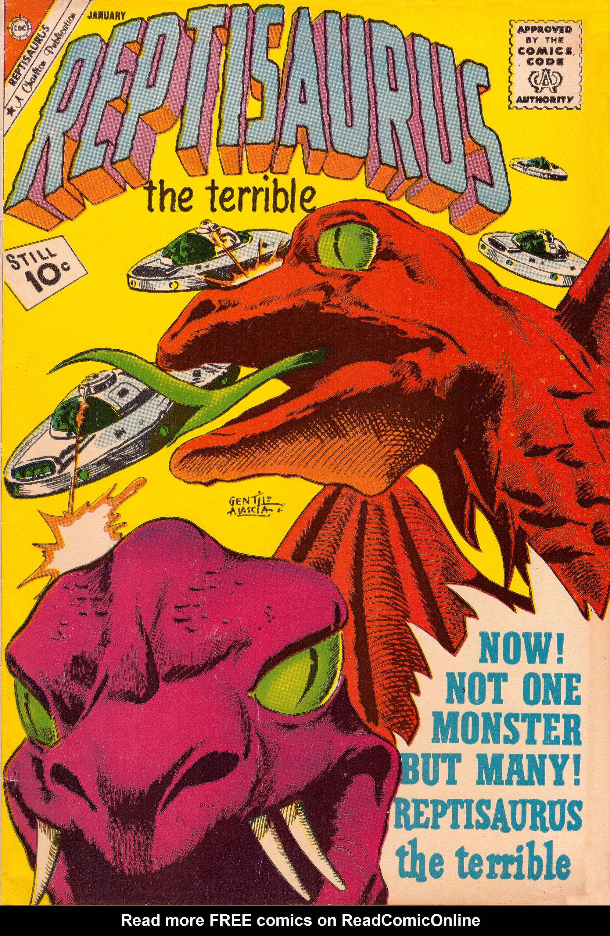 Read online Reptisaurus comic -  Issue #3 - 1