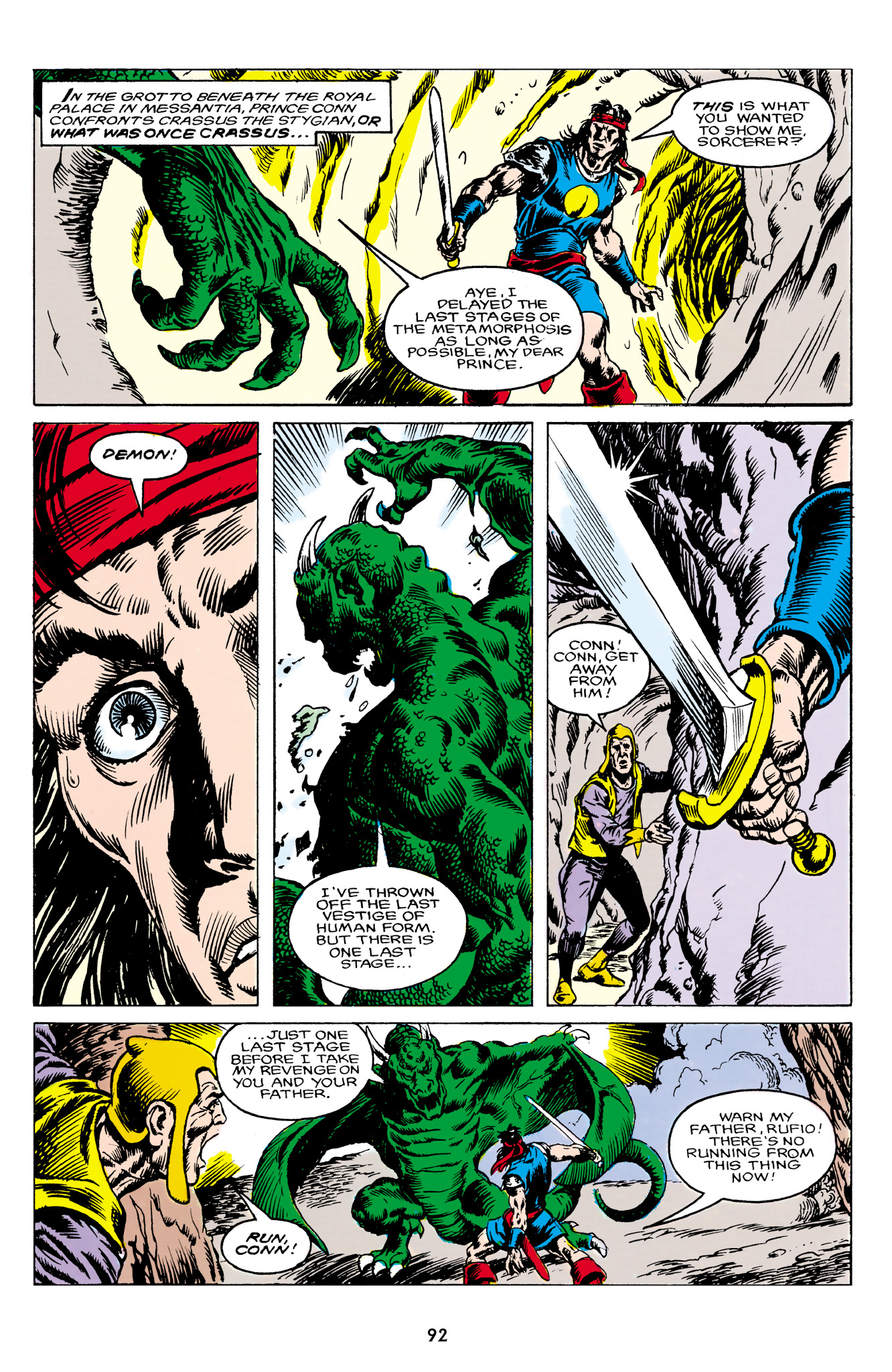 Read online The Chronicles of King Conan comic -  Issue # TPB 9 (Part 1) - 91