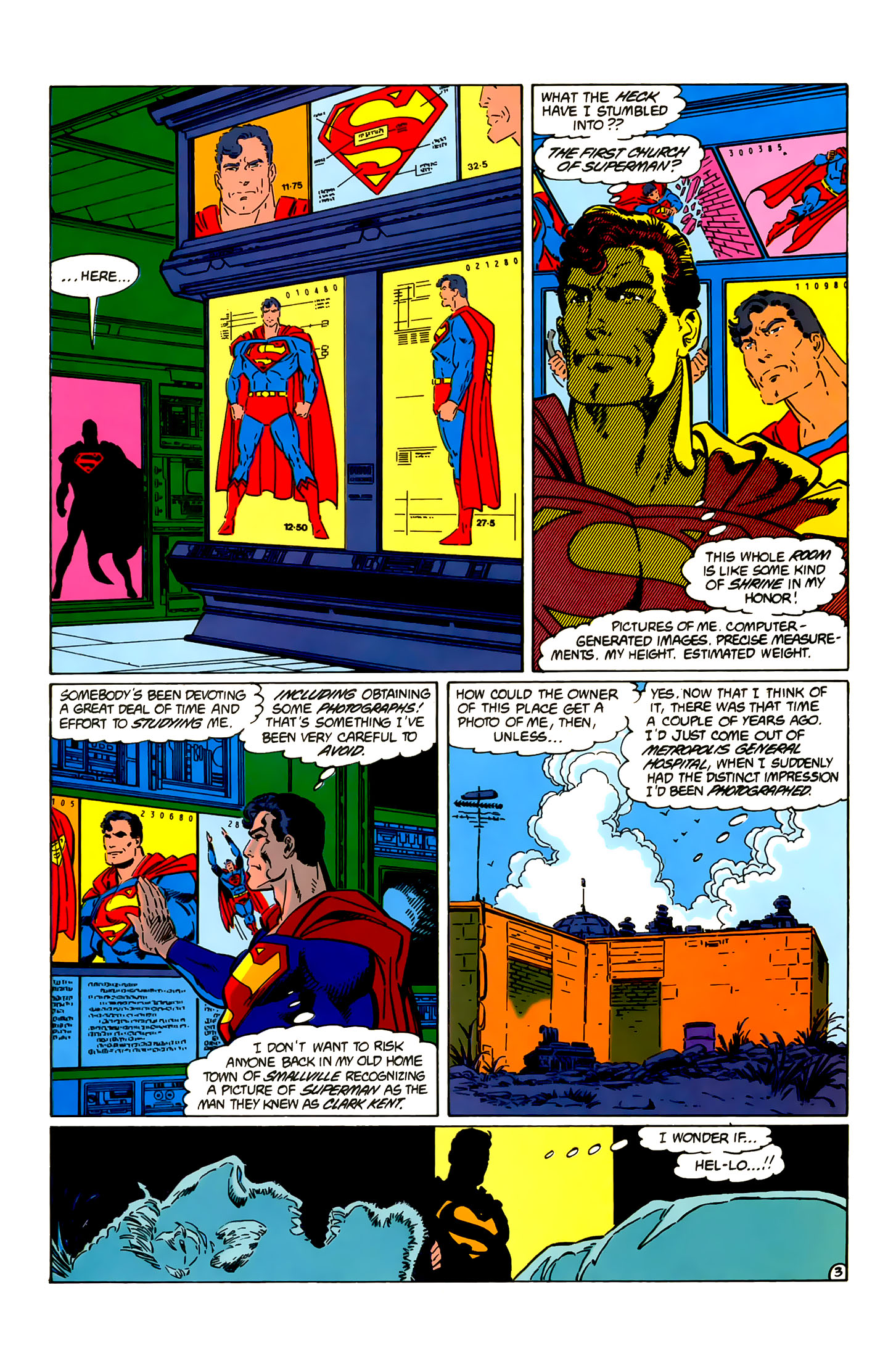 Read online Superman (1987) comic -  Issue #1 - 4