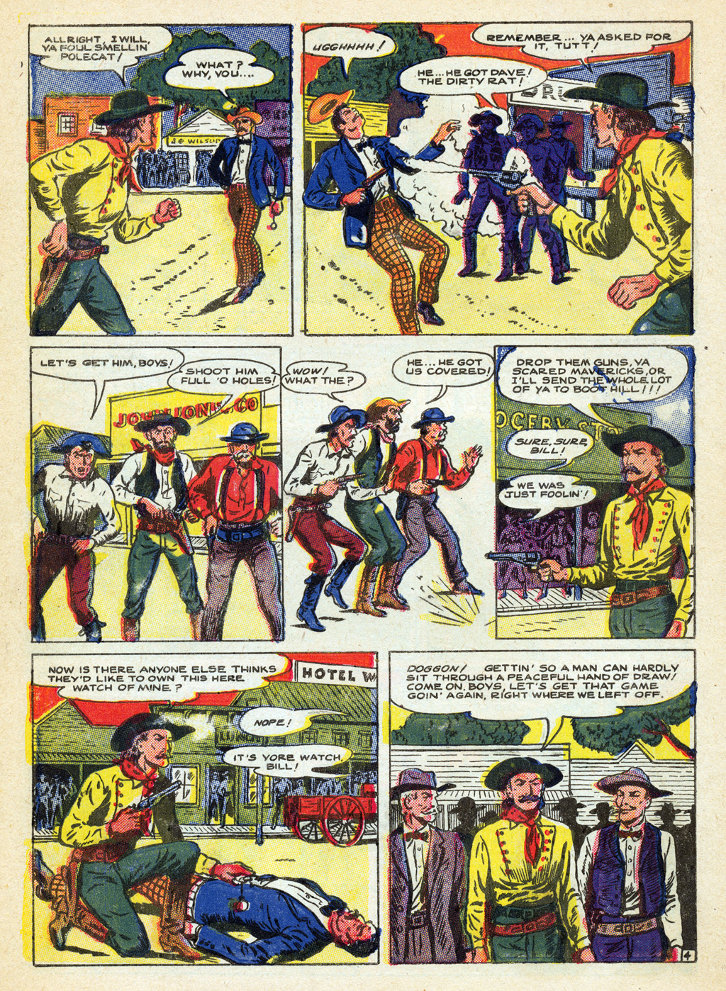 Read online Cowboy Western Comics (1948) comic -  Issue #19 - 34