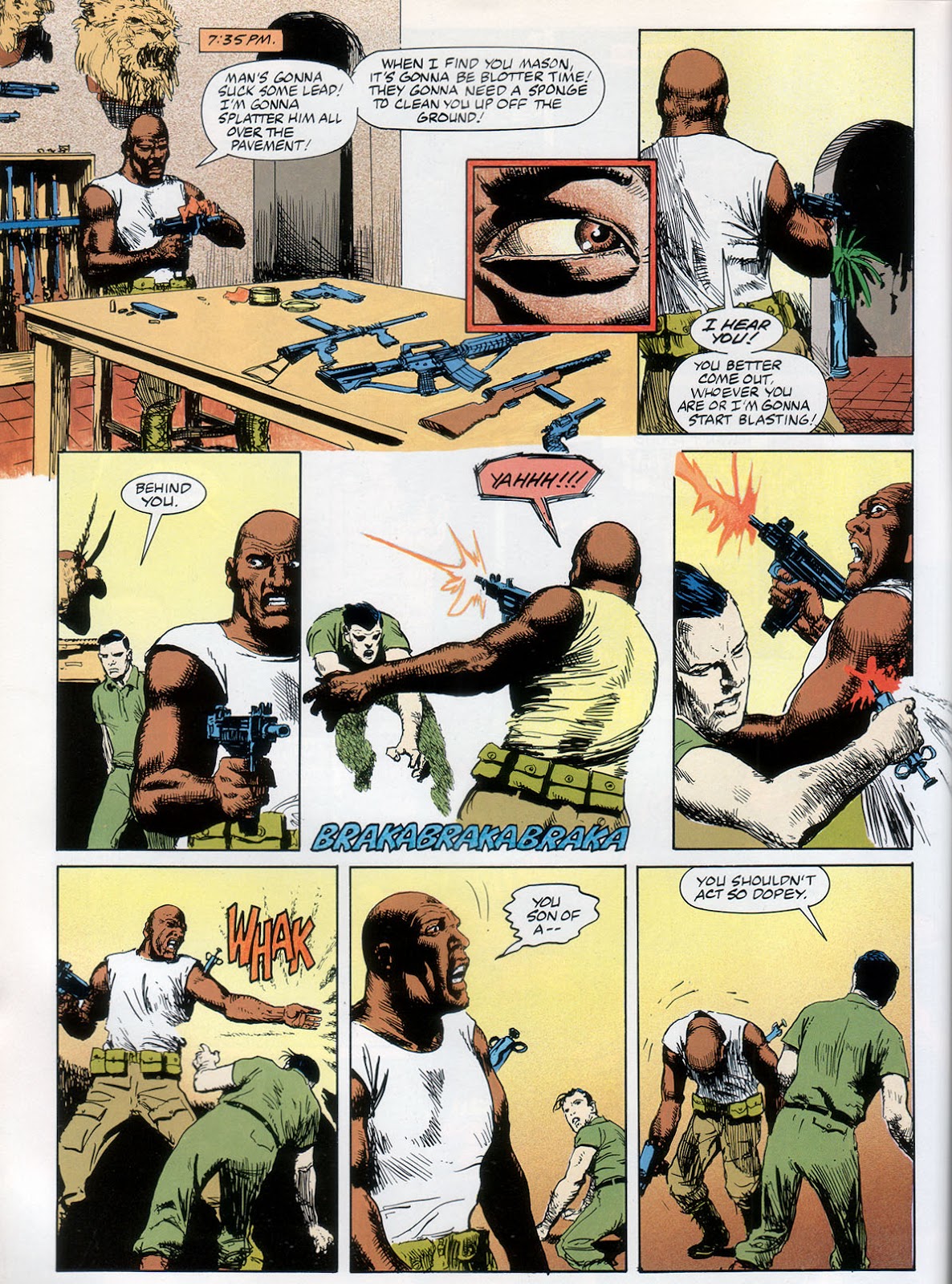 Marvel Graphic Novel issue 57 - Rick Mason - The Agent - Page 70