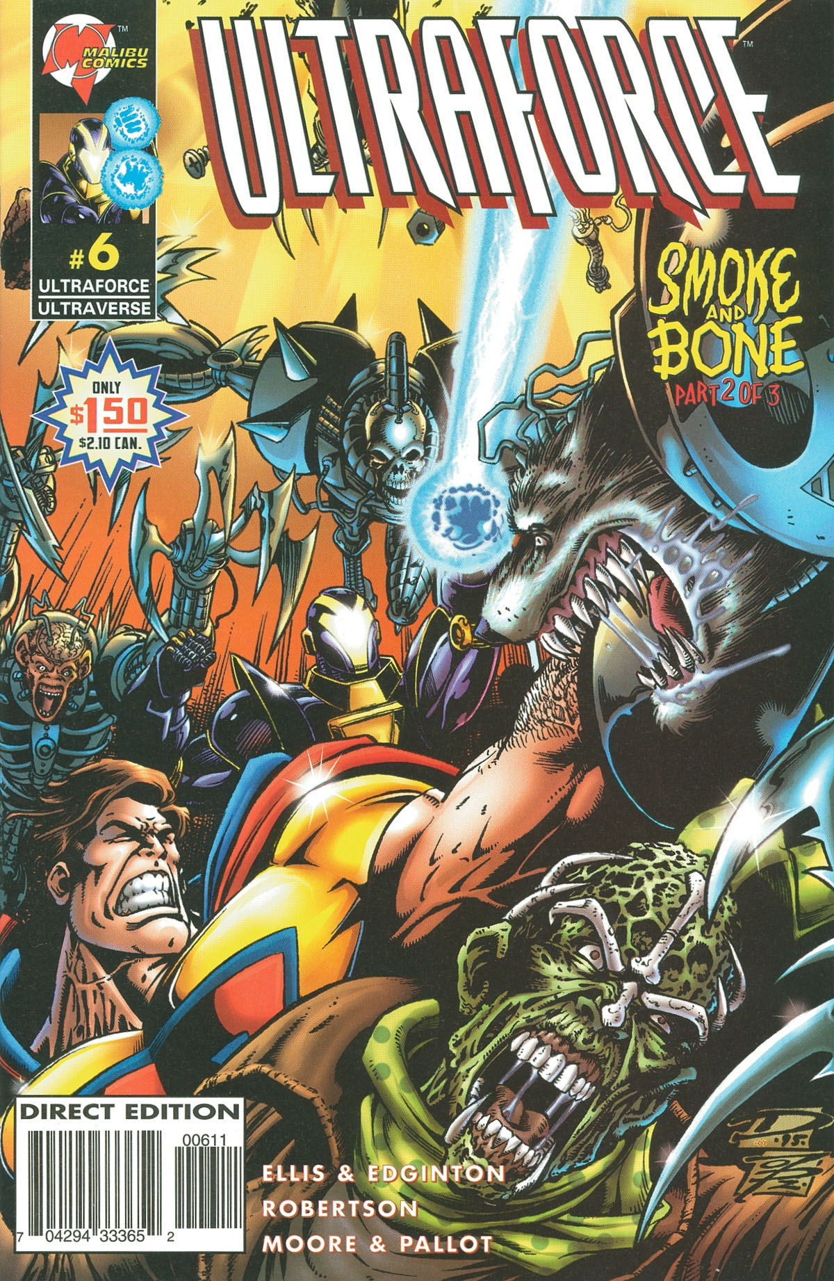 Read online UltraForce (1995) comic -  Issue #6 - 1
