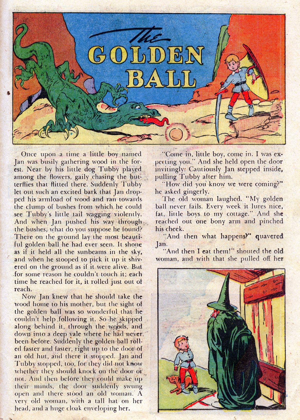 Read online Four Color Comics comic -  Issue #69 - 35