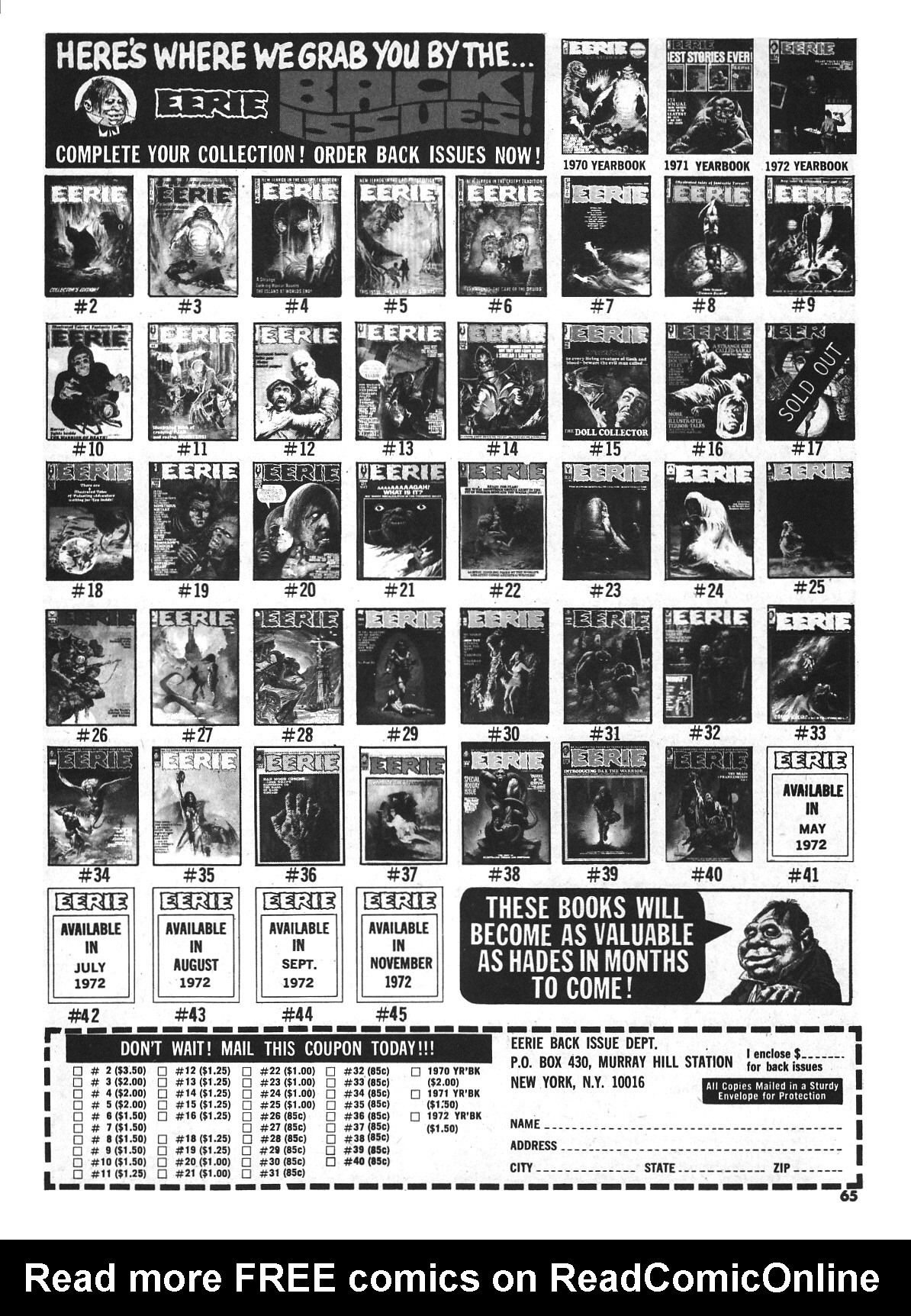 Read online Vampirella (1969) comic -  Issue #17 - 65