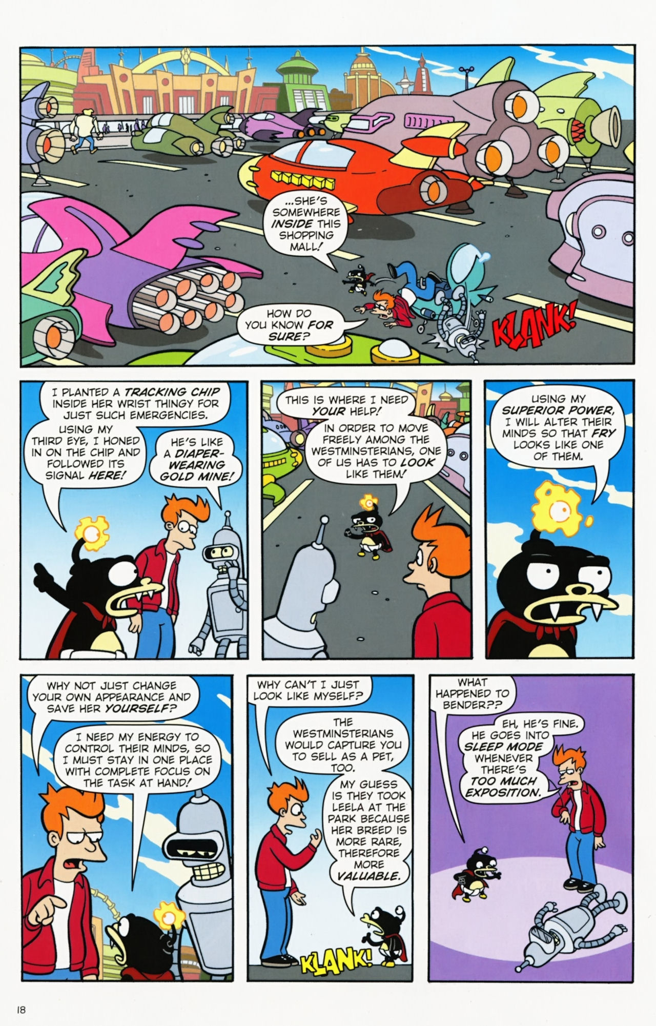 Read online Futurama Comics comic -  Issue #54 - 15