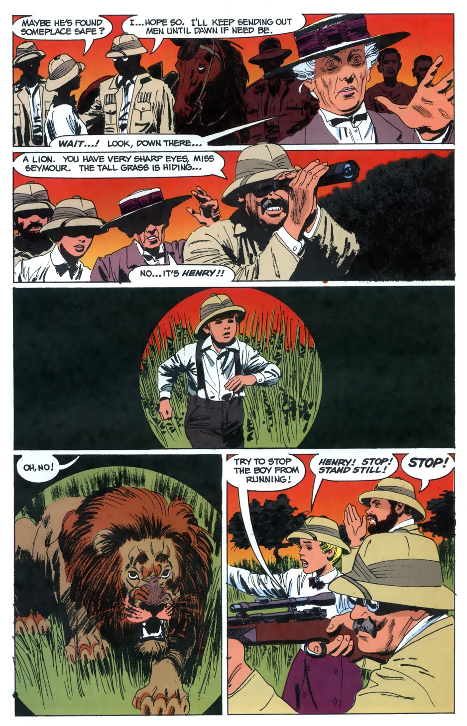 Read online Young Indiana Jones Chronicles comic -  Issue #4 - 9