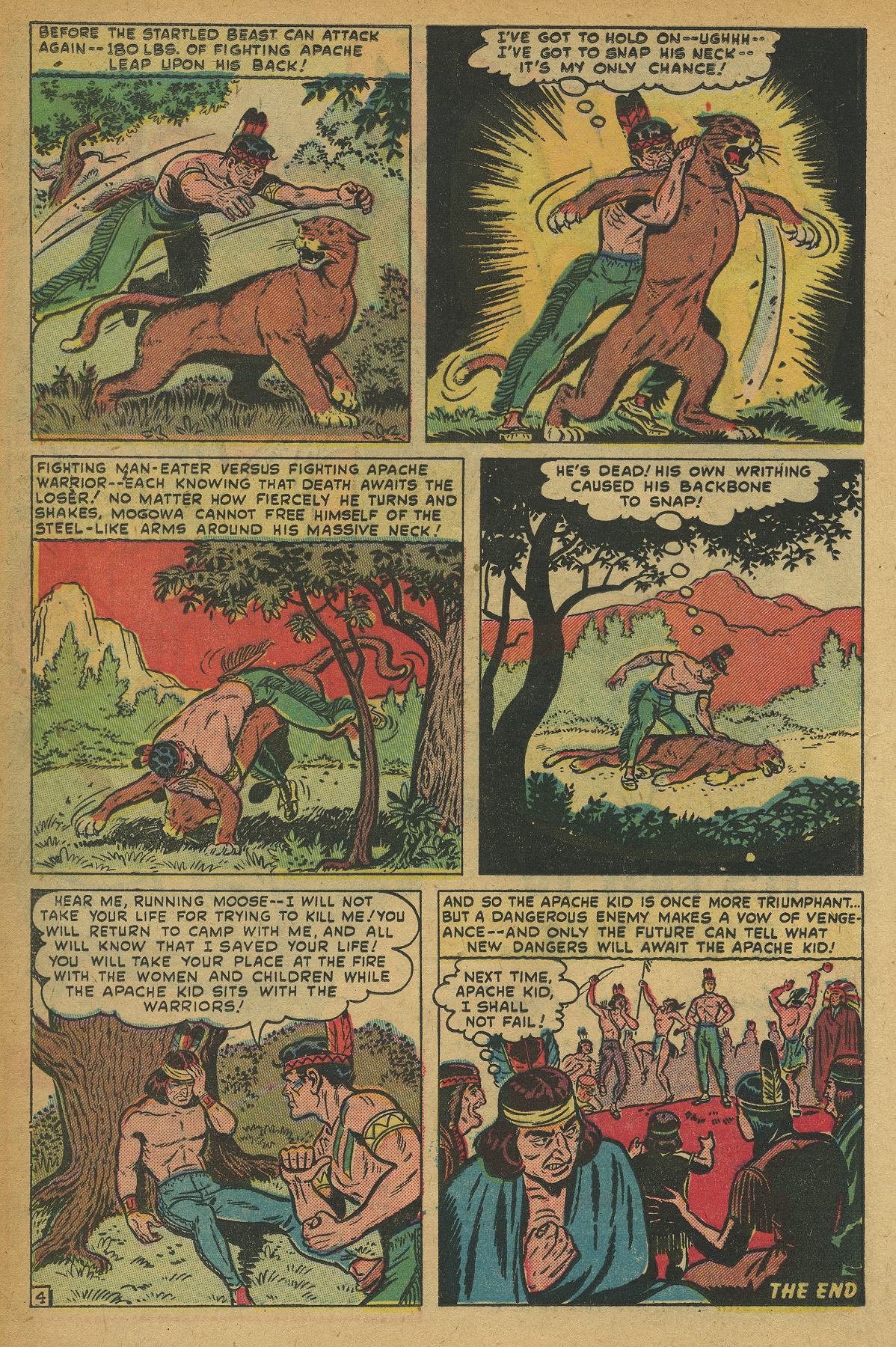 Read online Apache Kid comic -  Issue #3 - 16