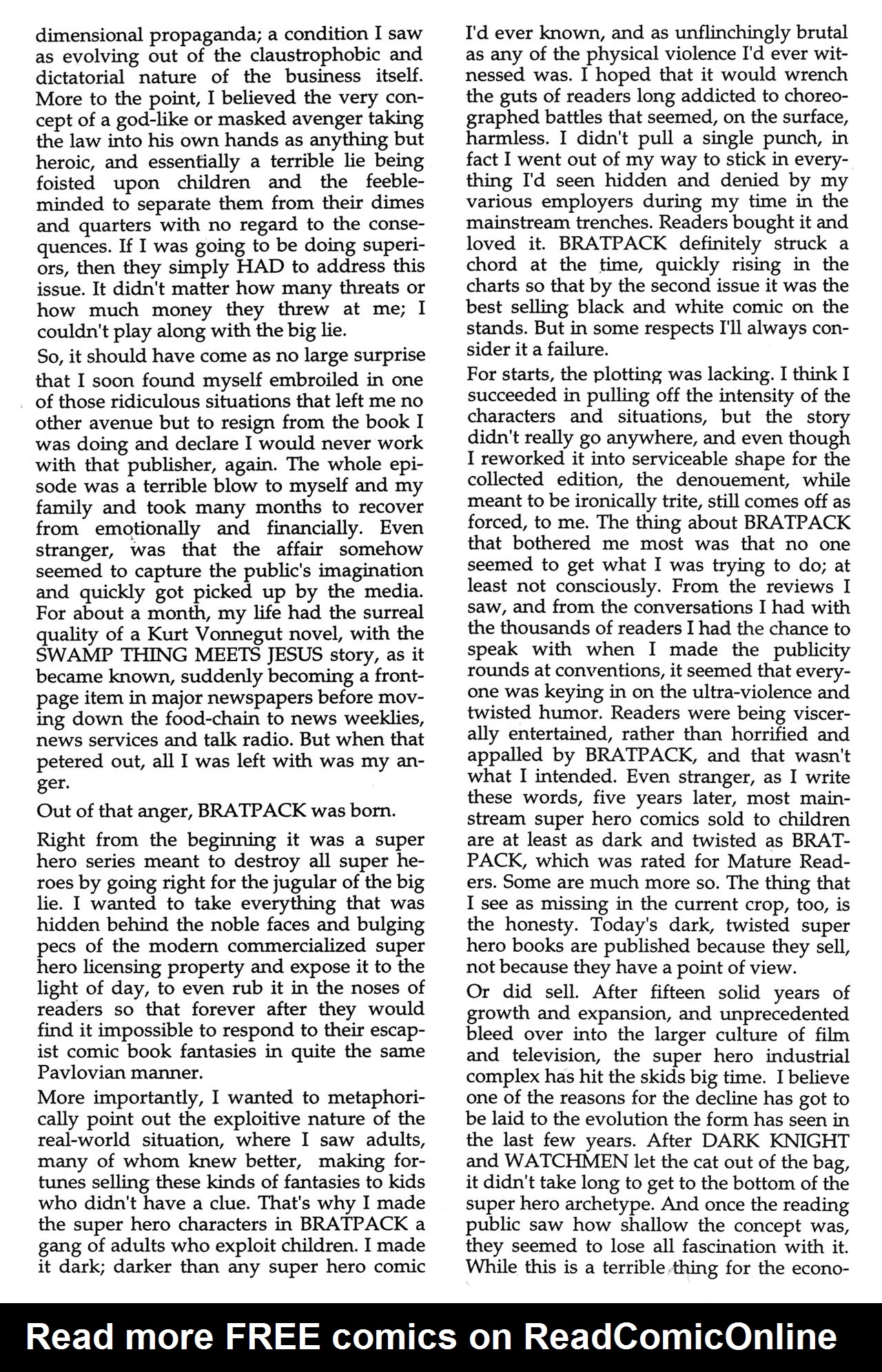 Read online Bratpack/Maximortal Super Special comic -  Issue #1 - 24