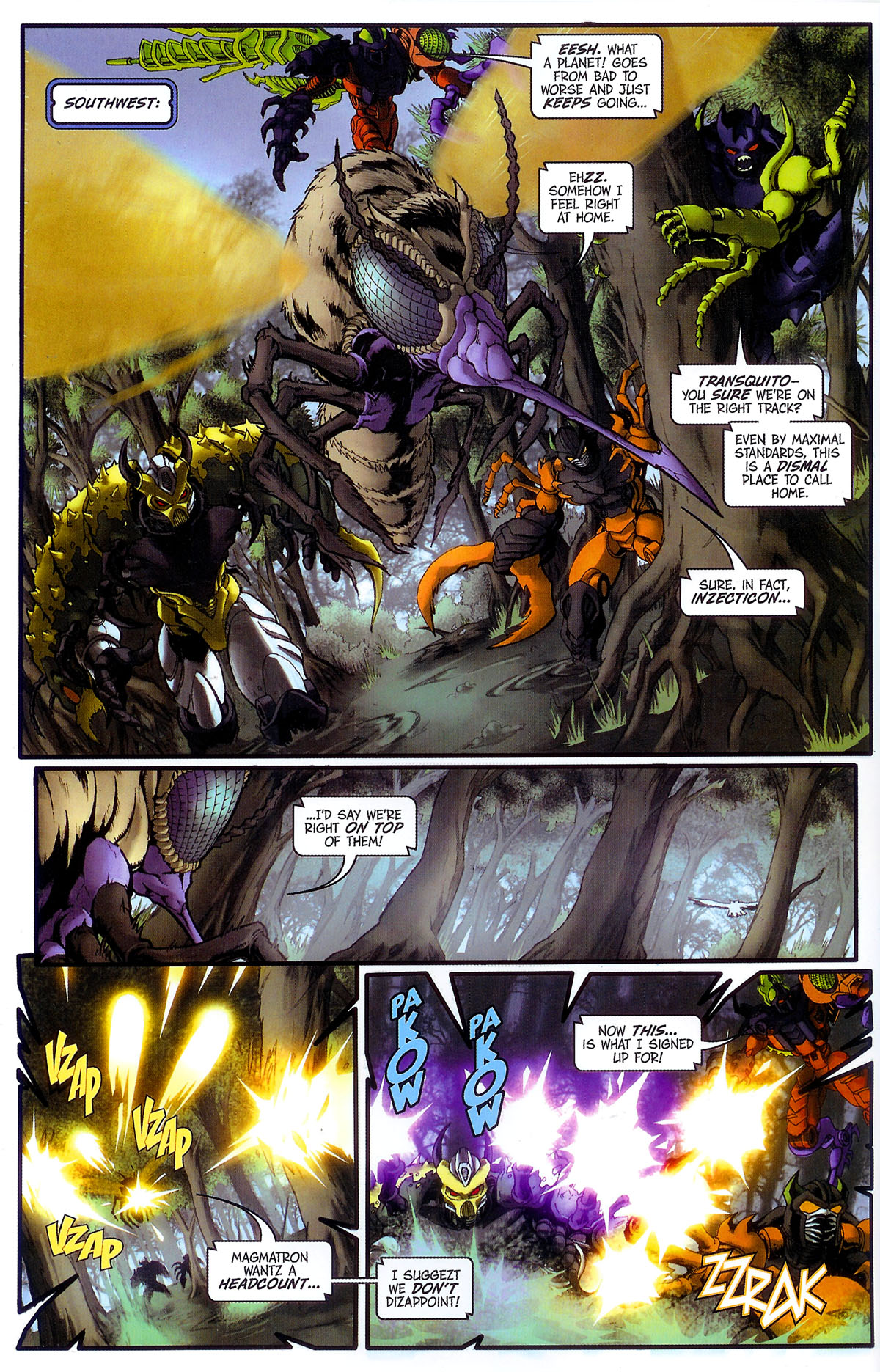 Read online Transformers, Beast Wars: The Gathering comic -  Issue #3 - 9