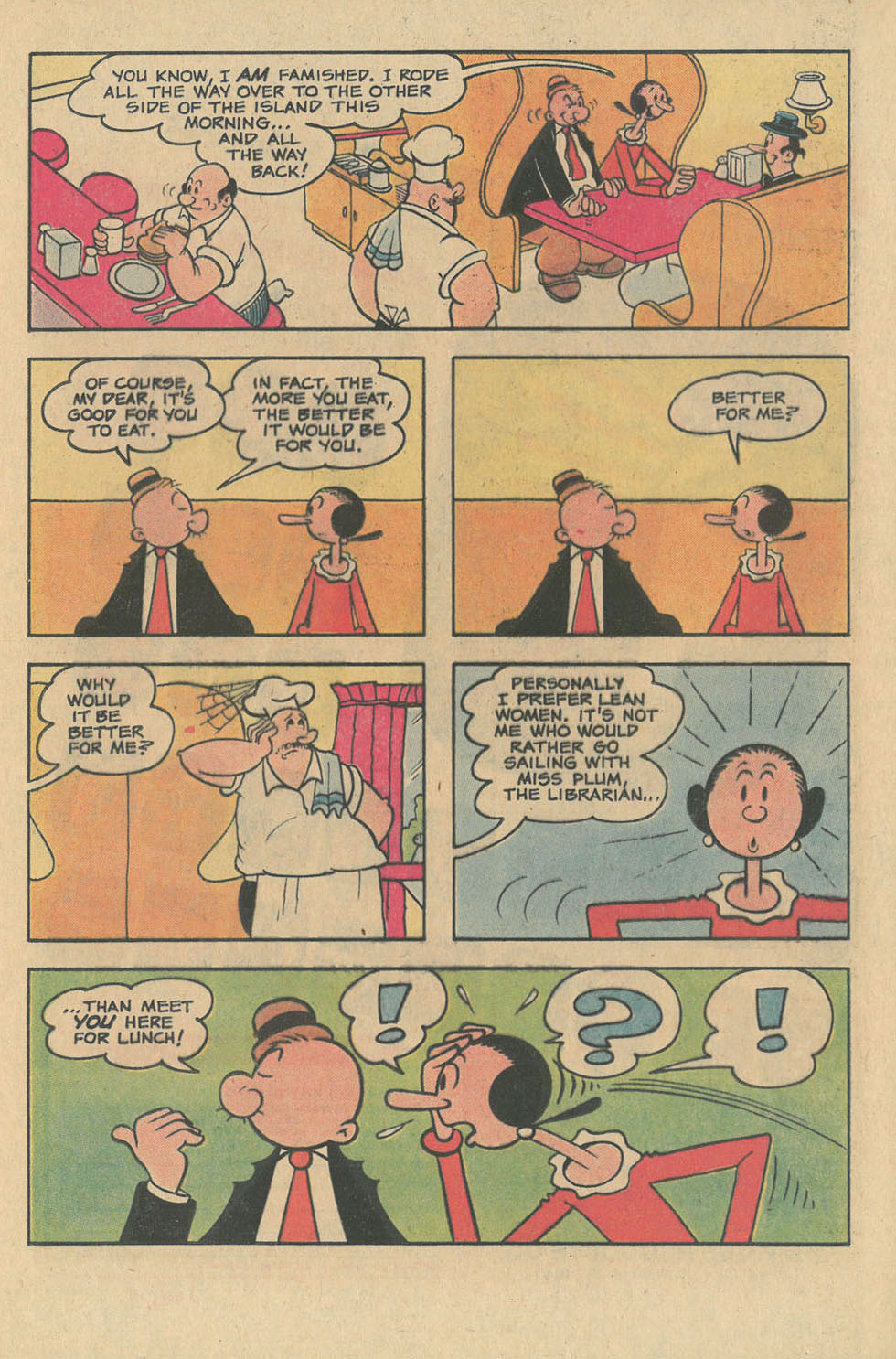 Read online Popeye (1948) comic -  Issue #162 - 17
