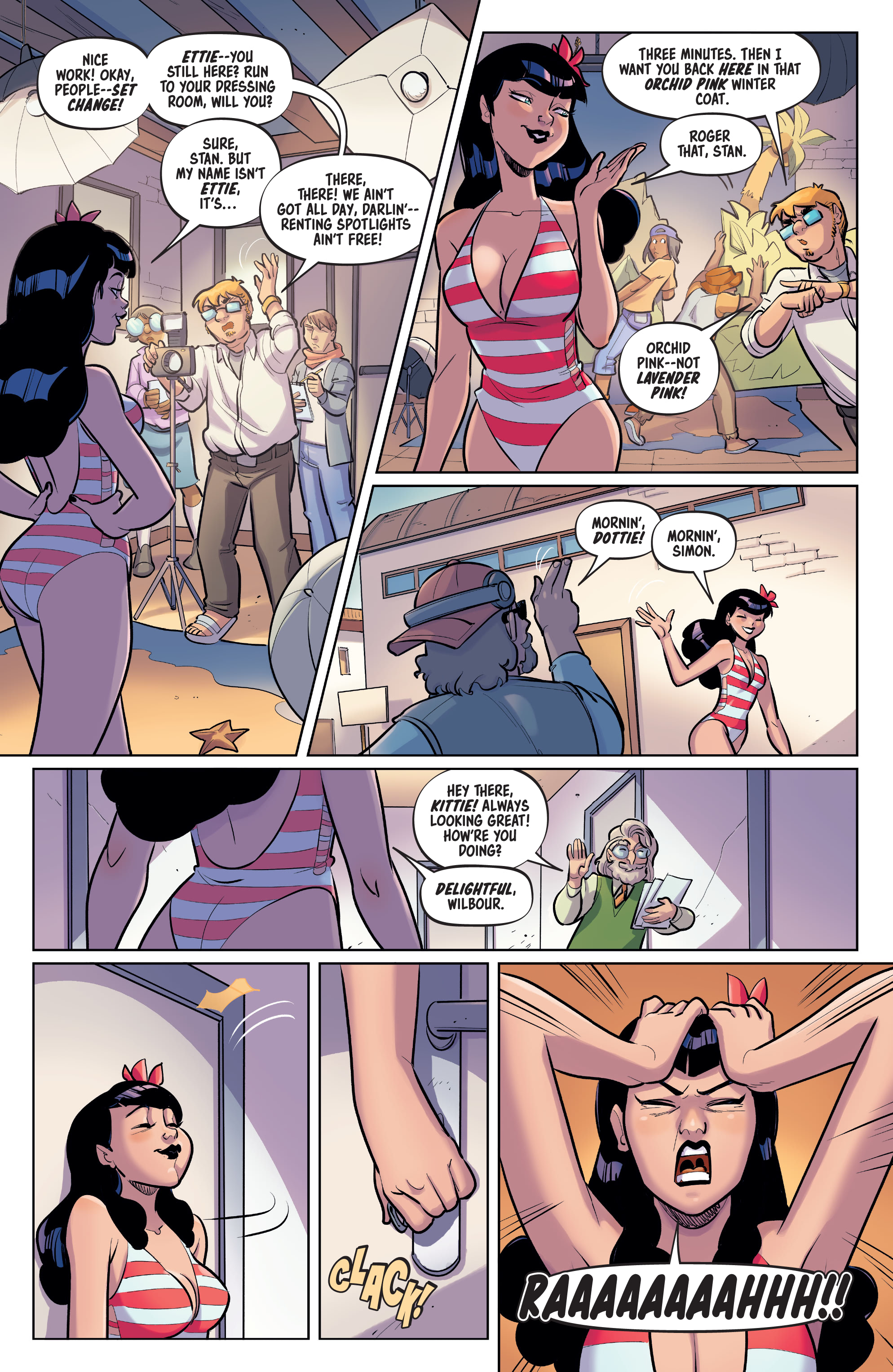 Read online Bettie Page (2023) comic -  Issue #1 - 9