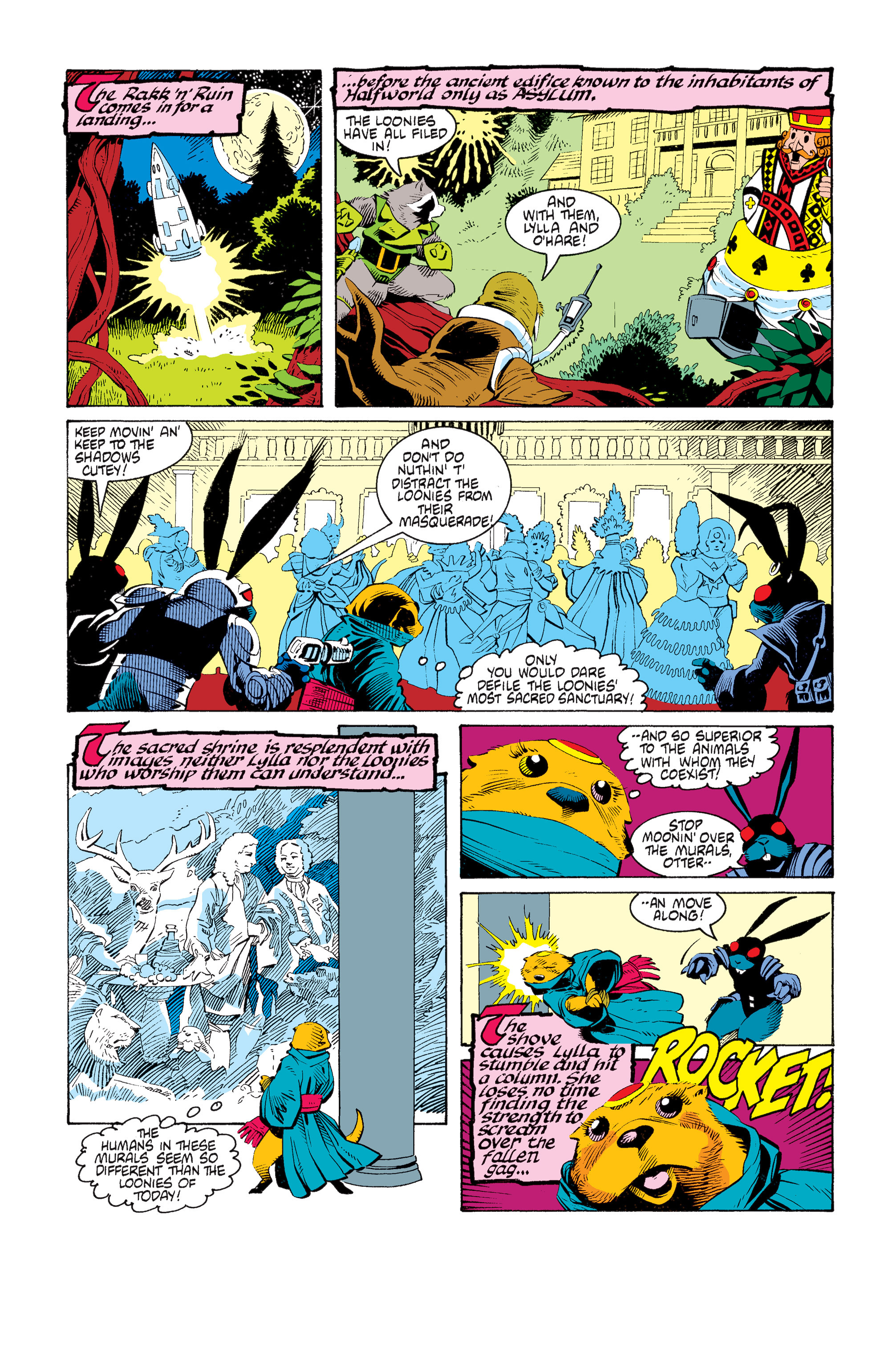 Read online Rocket Raccoon (1985) comic -  Issue #2 - 14