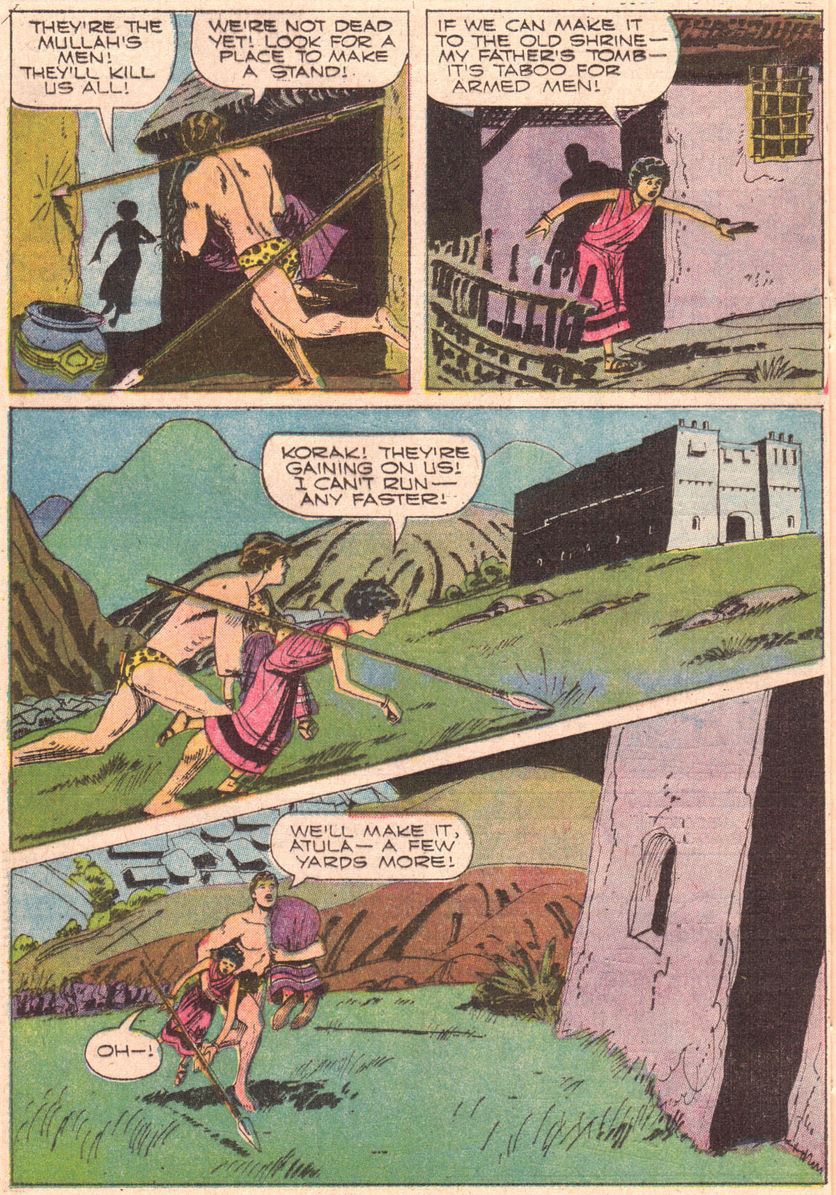 Read online Korak, Son of Tarzan (1964) comic -  Issue #37 - 24