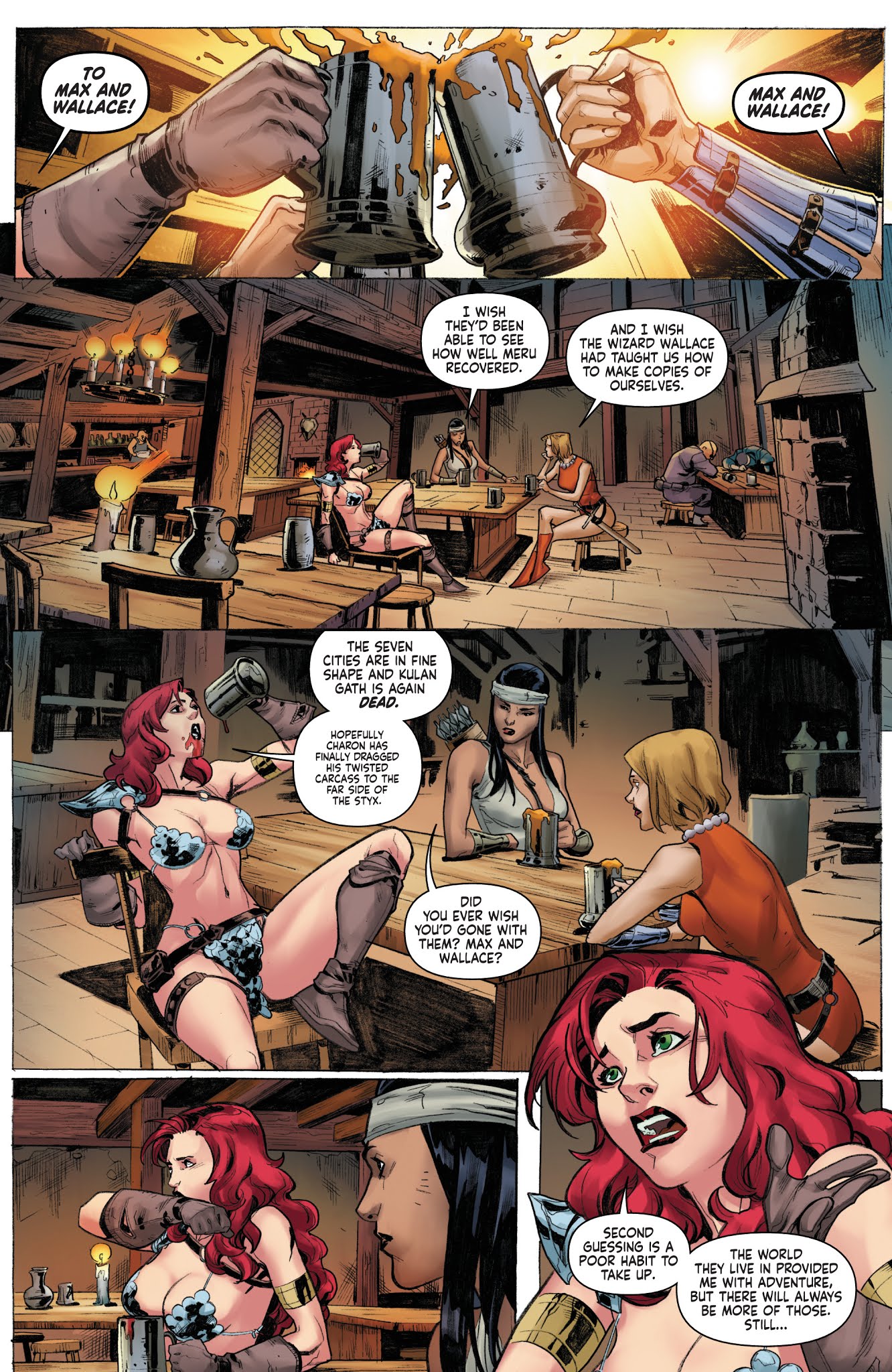 Read online Red Sonja Vol. 4 comic -  Issue # _TPB 3 (Part 2) - 14