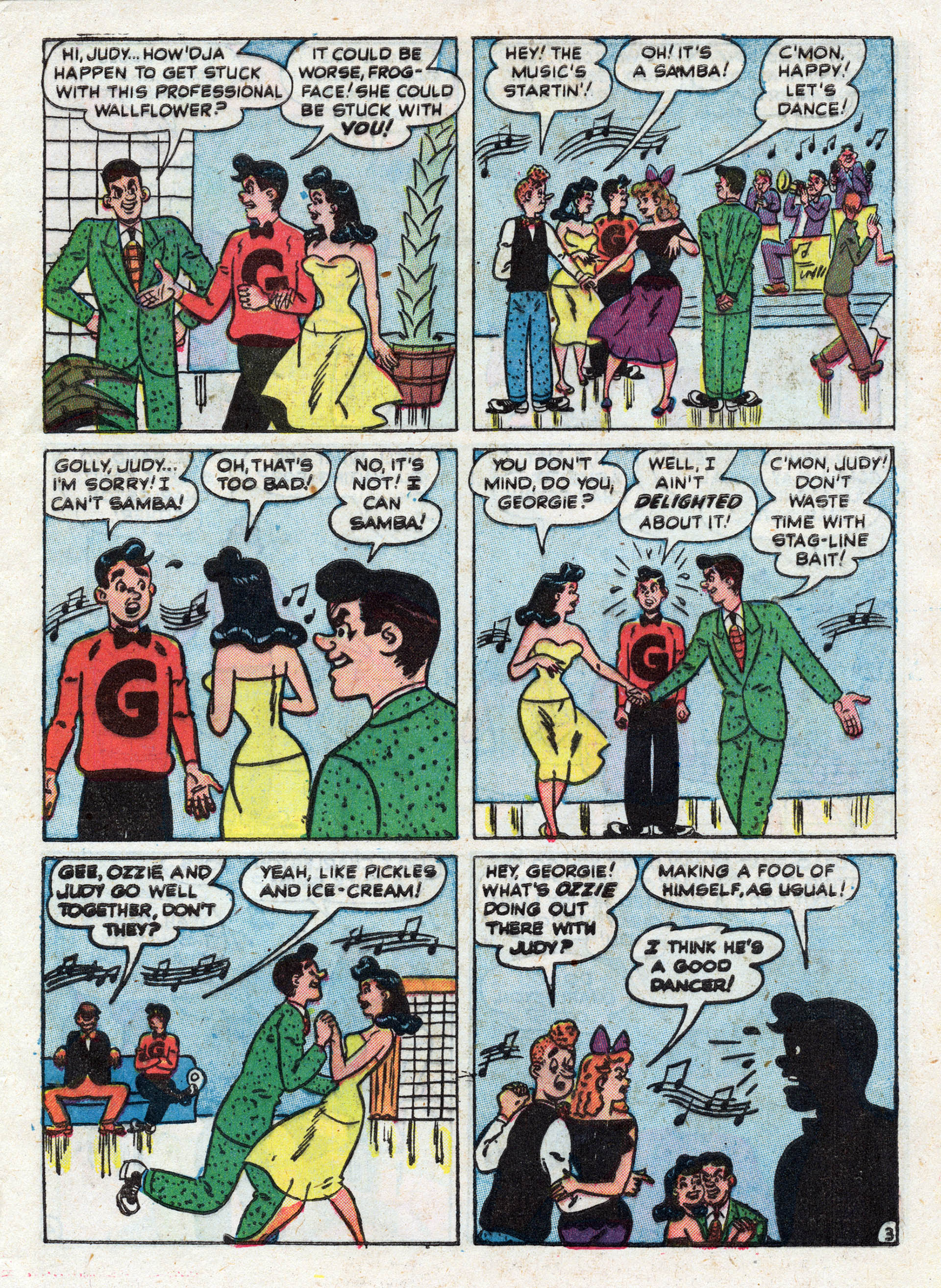 Read online Georgie Comics (1949) comic -  Issue #36 - 5