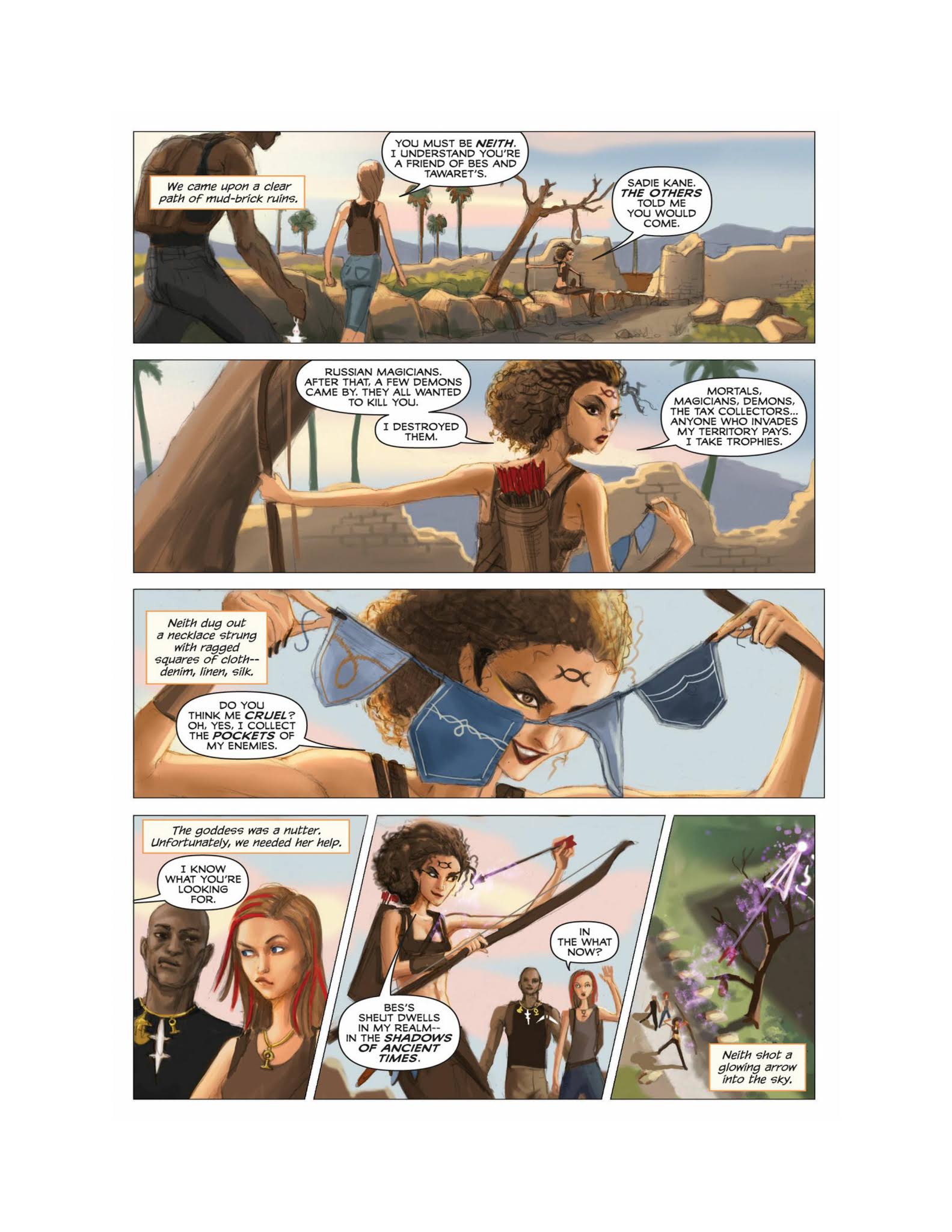 Read online The Kane Chronicles comic -  Issue # TPB 3 (Part 1) - 88