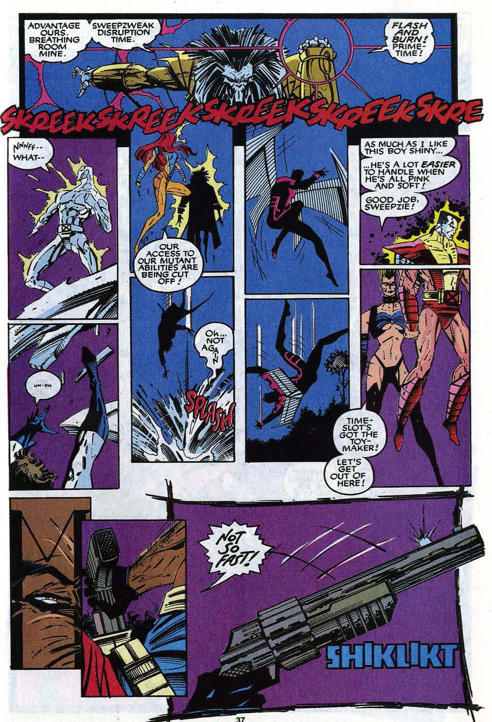 Read online X-Men Annual comic -  Issue #16 - 35