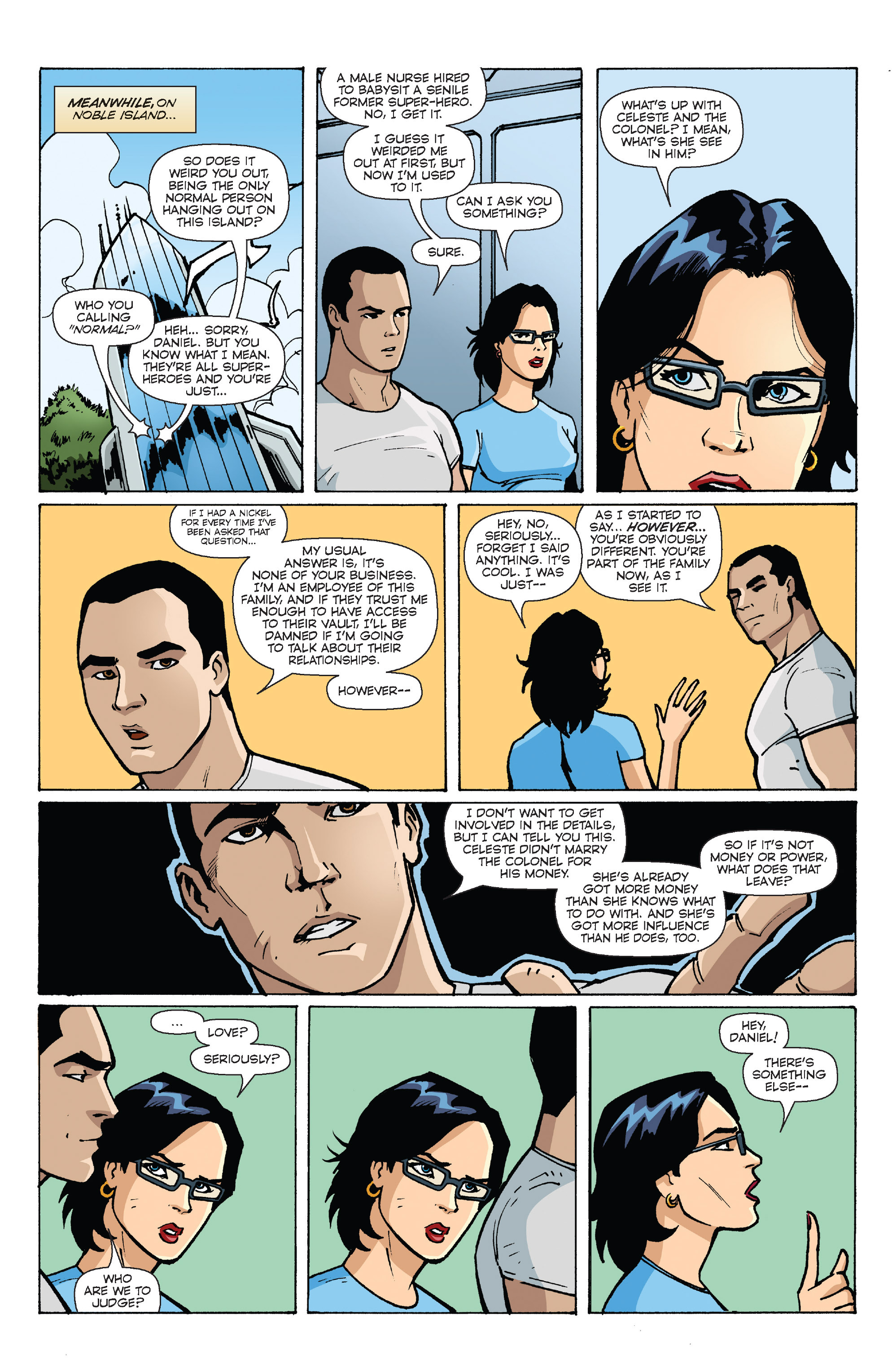Read online Noble Causes (2004) comic -  Issue #35 - 14