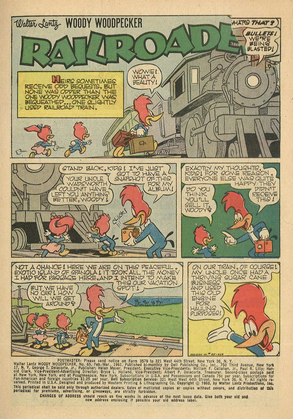 Read online Walter Lantz Woody Woodpecker (1952) comic -  Issue #65 - 3