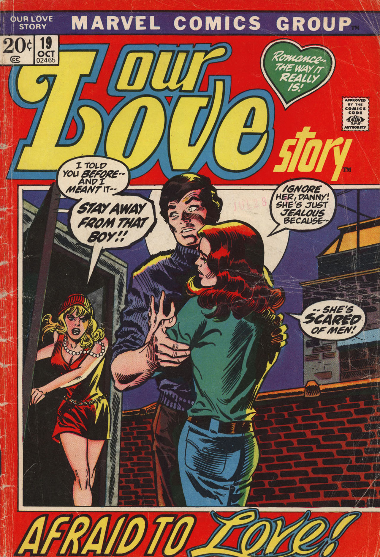 Read online Our Love Story comic -  Issue #19 - 1