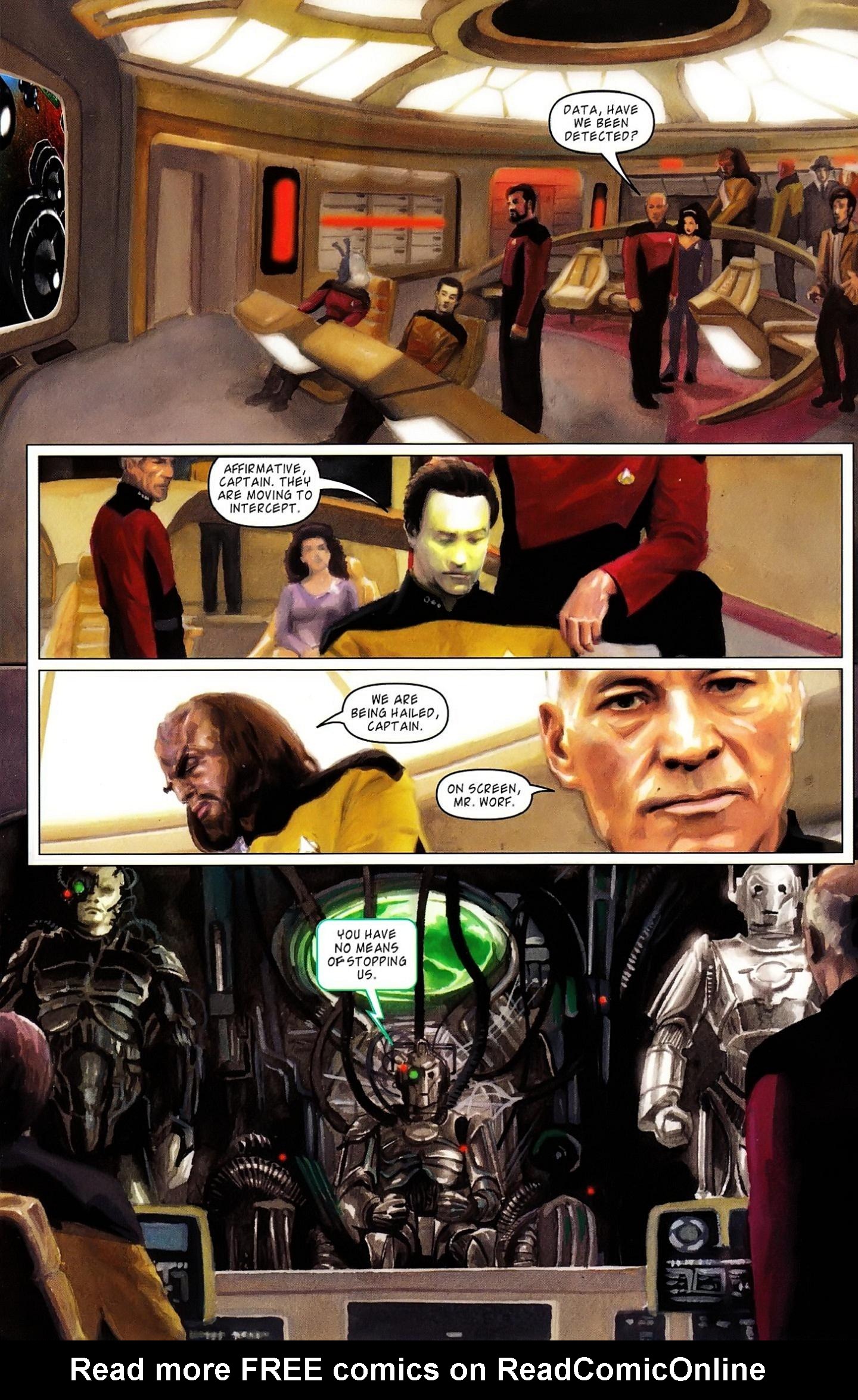Read online Star Trek: The Next Generation/Doctor Who: Assimilation² comic -  Issue #3 - 5