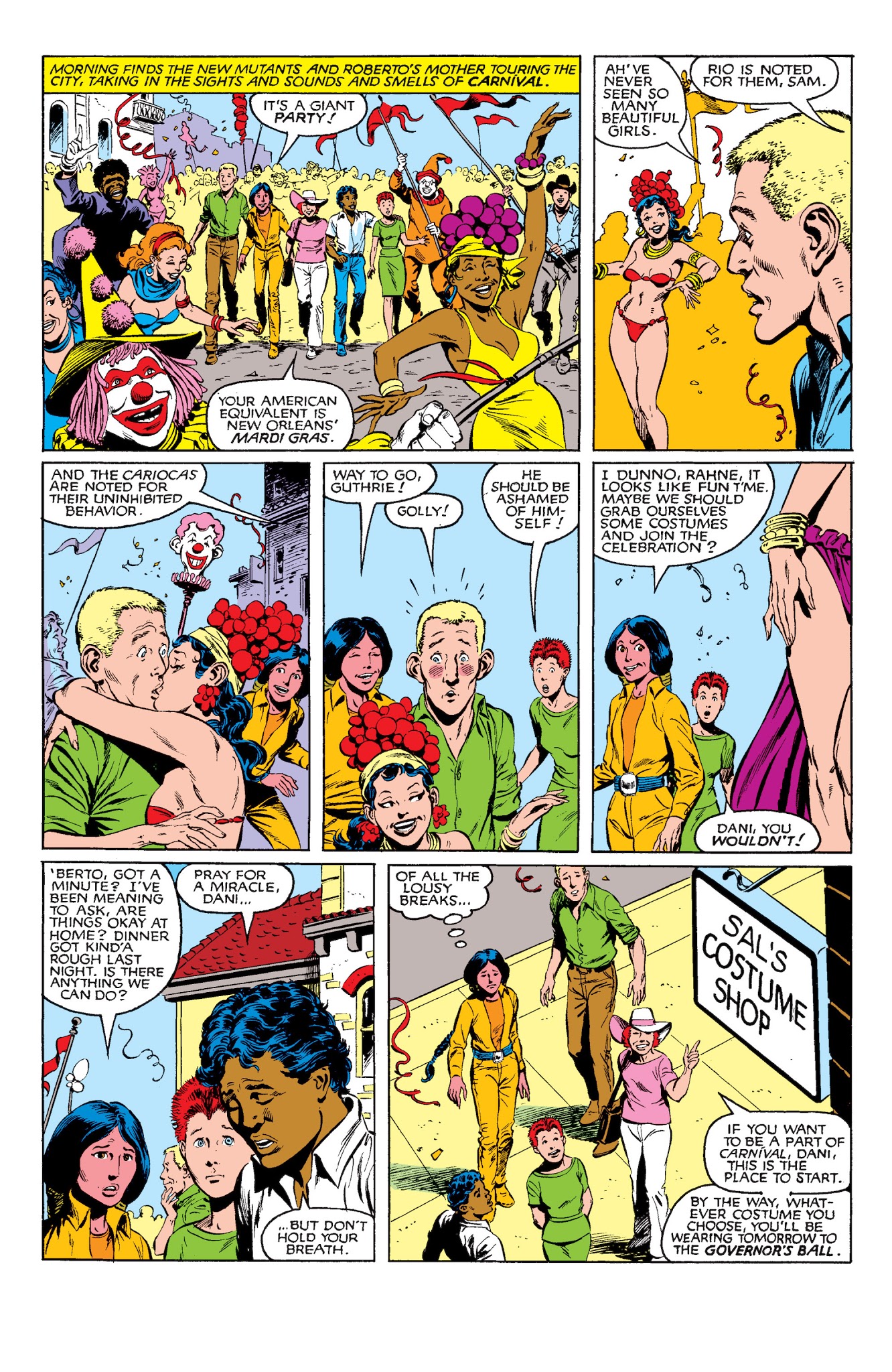 Read online New Mutants Classic comic -  Issue # TPB 1 - 225
