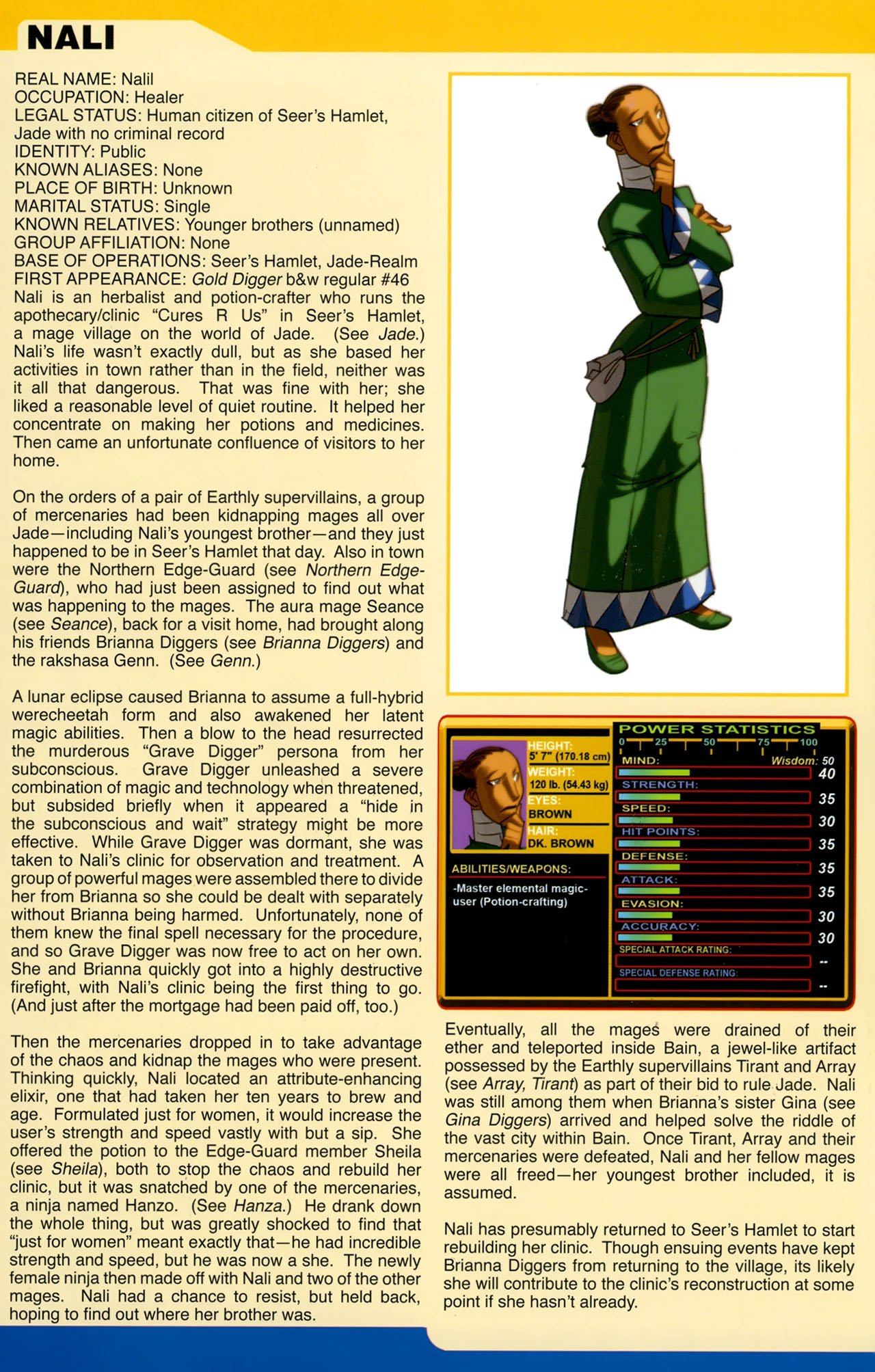 Read online Gold Digger Sourcebook: The Official Handbook of the GD Universe comic -  Issue #9 - 34