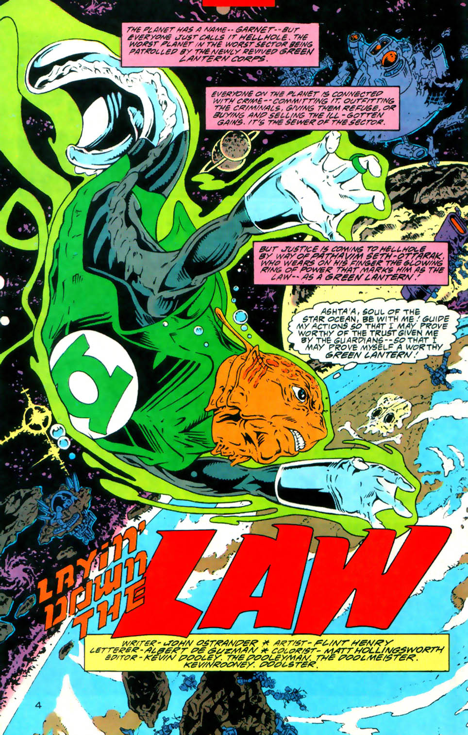 Read online Green Lantern Corps Quarterly comic -  Issue #1 - 5