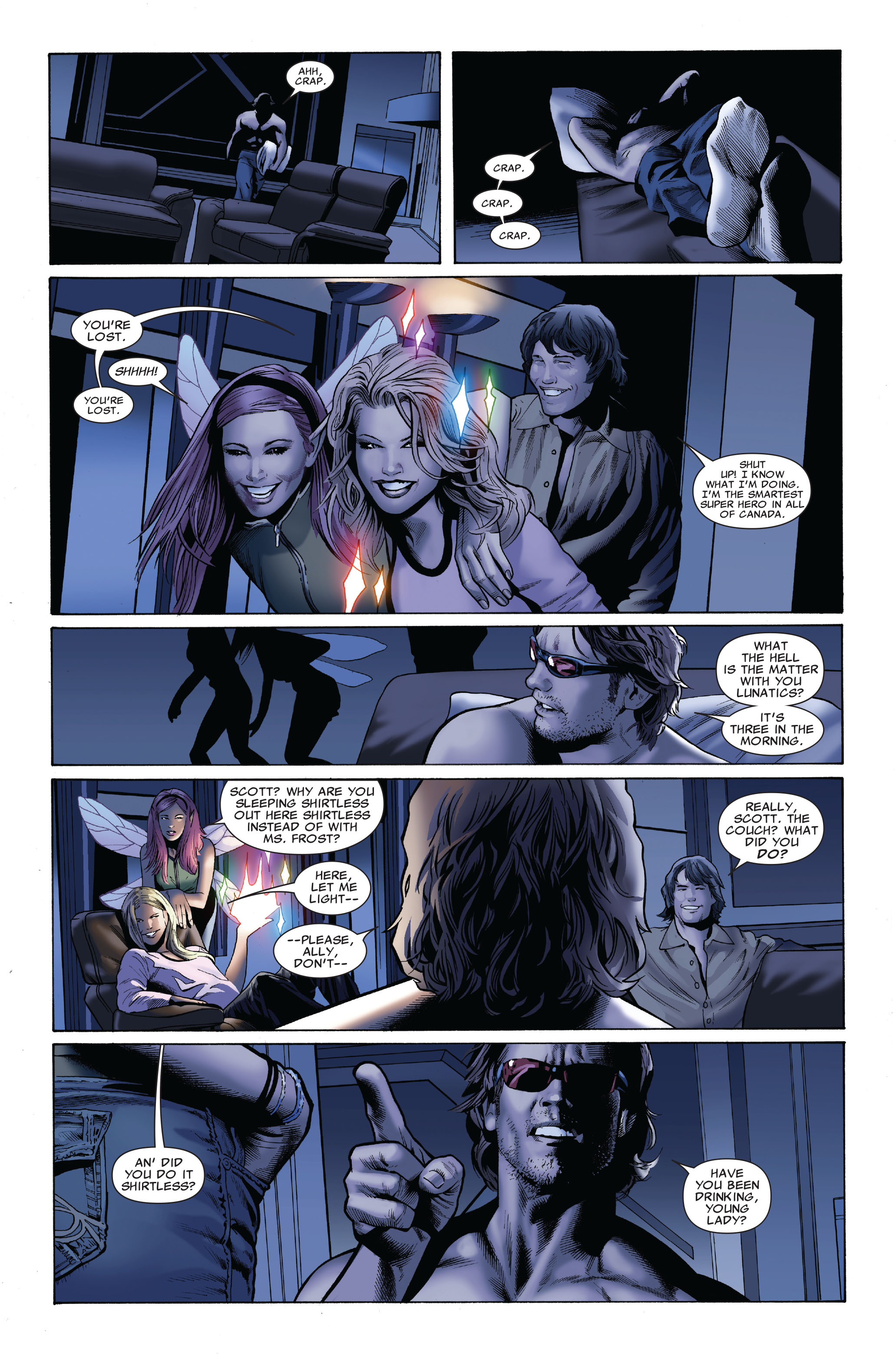 Read online Uncanny X-Men: Sisterhood comic -  Issue # TPB - 45