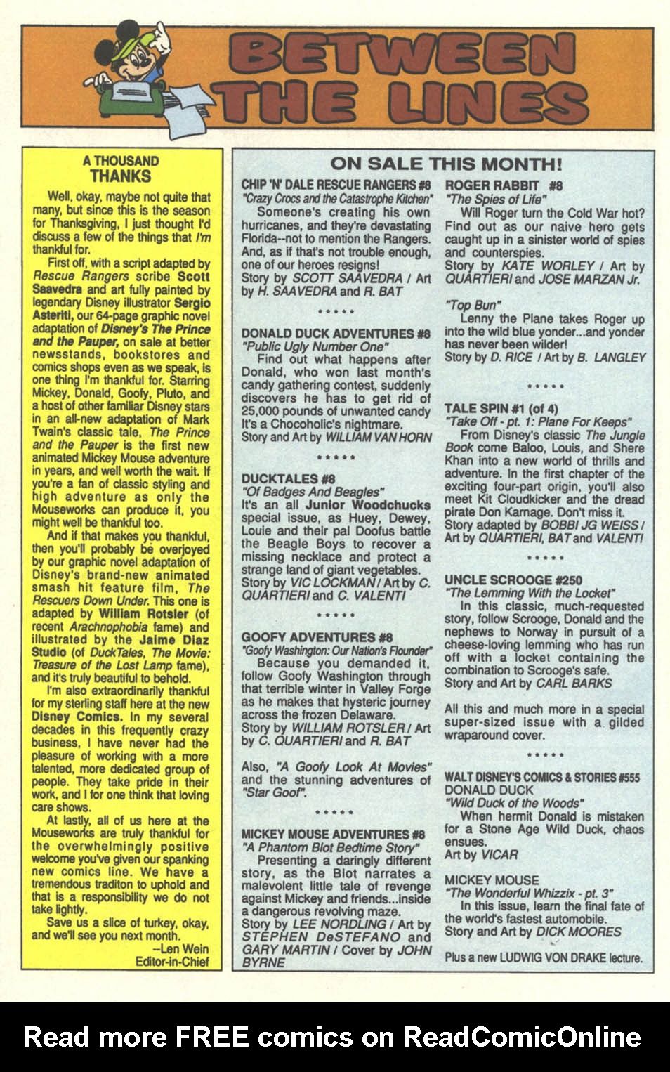 Read online Walt Disney's Comics and Stories comic -  Issue #555 - 10