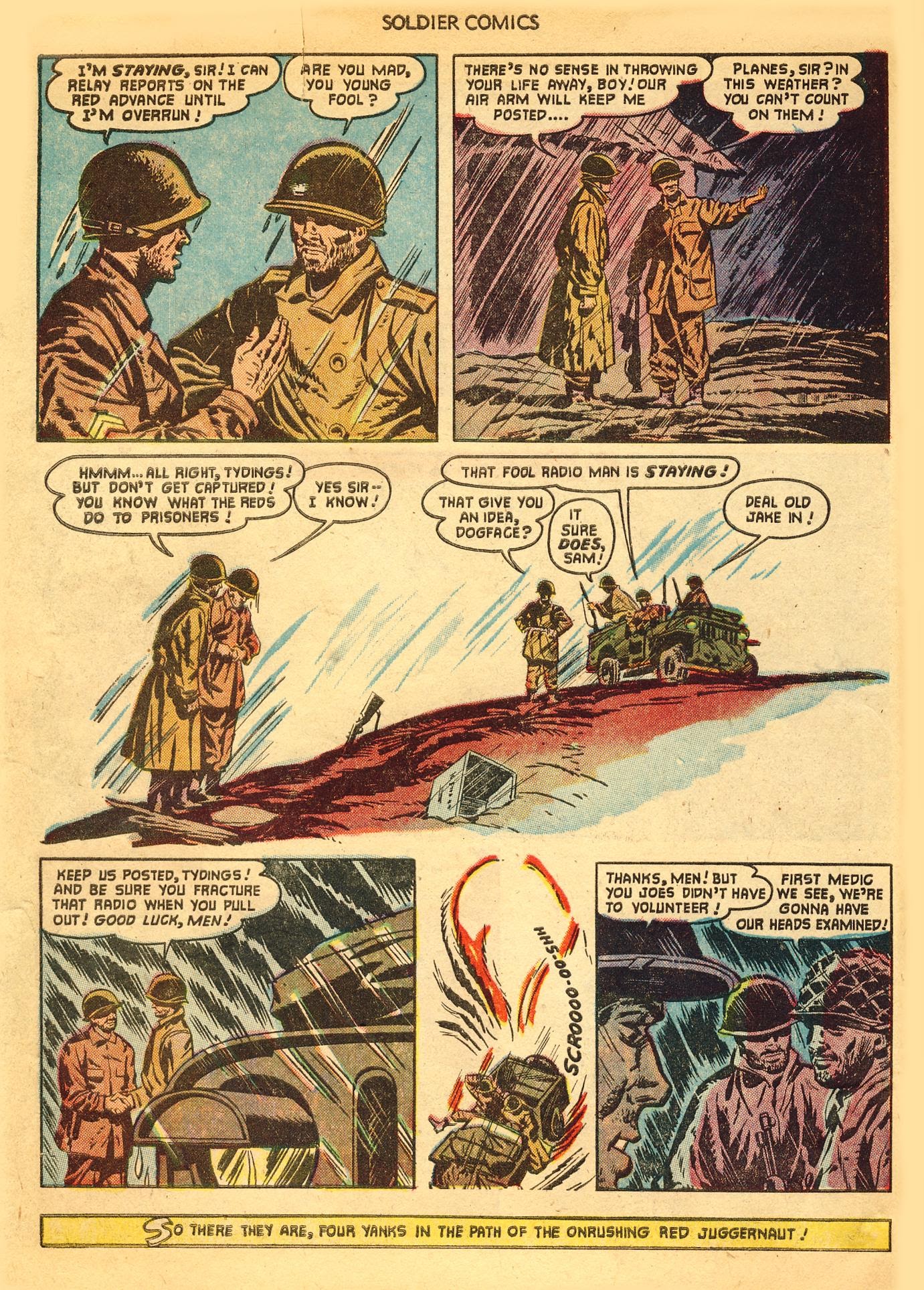 Read online Soldier Comics comic -  Issue #1 - 6