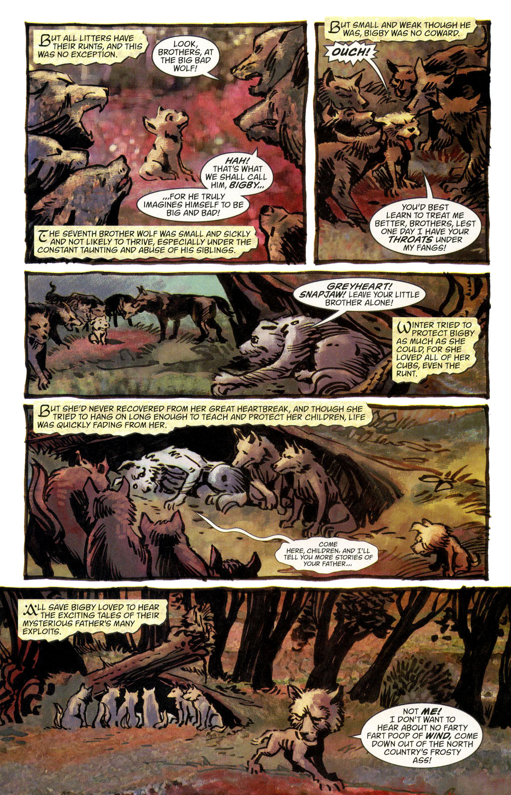 Read online Fables: 1001 Nights of Snowfall comic -  Issue # Full - 75