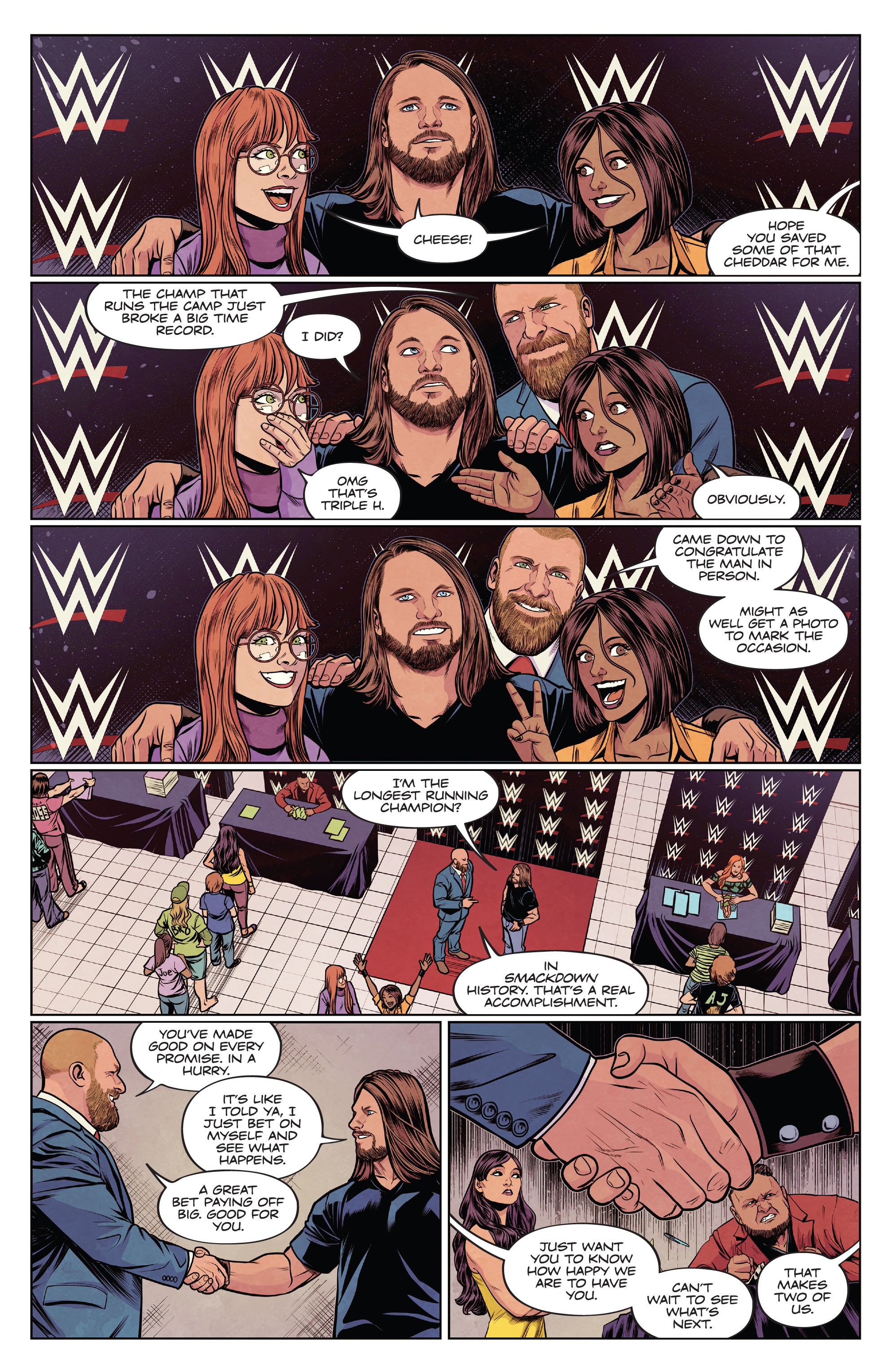 Read online WWE comic -  Issue #25 - 3