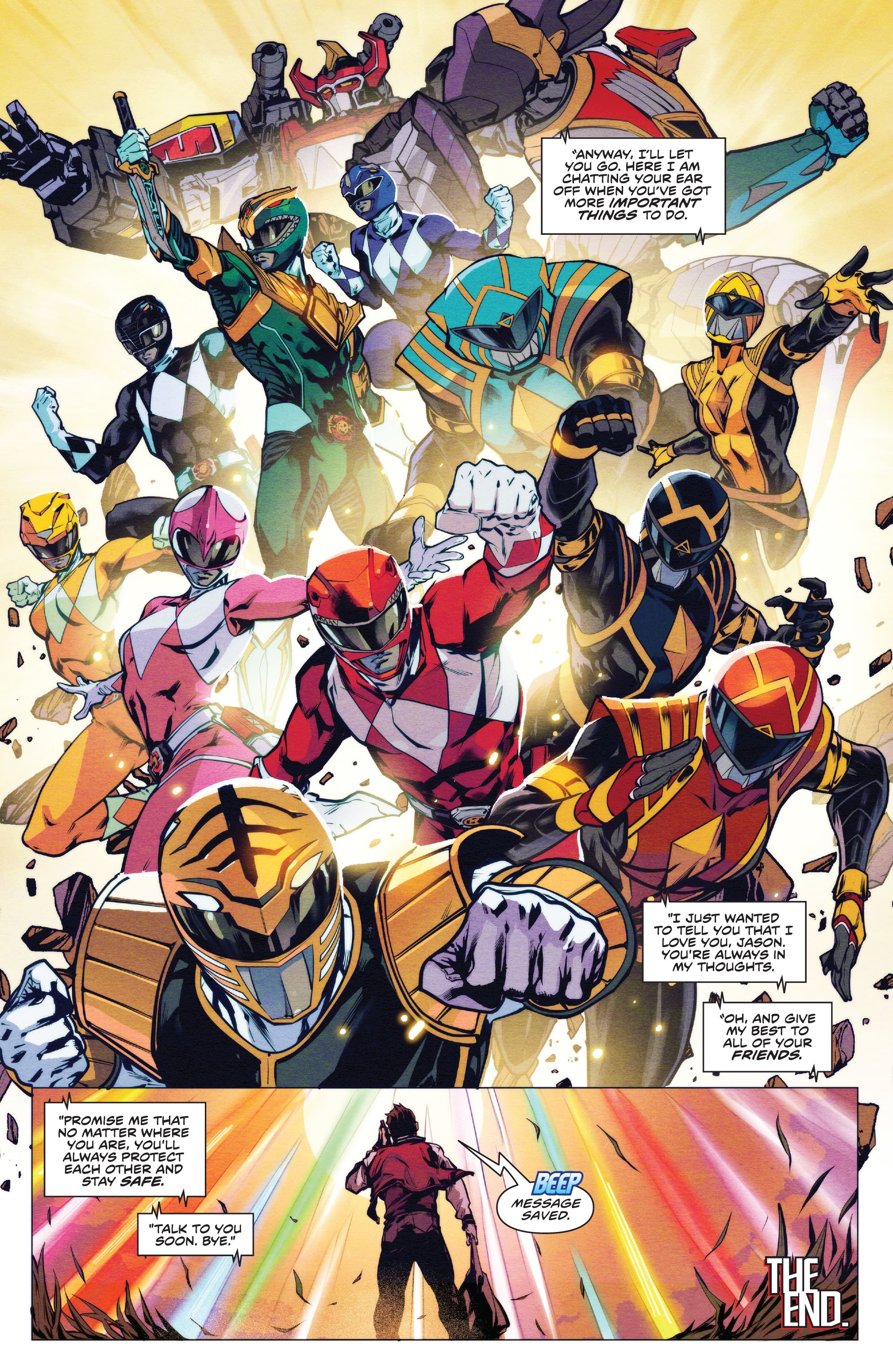 Read online Mighty Morphin Power Rangers (2022) comic -  Issue # Full - 42
