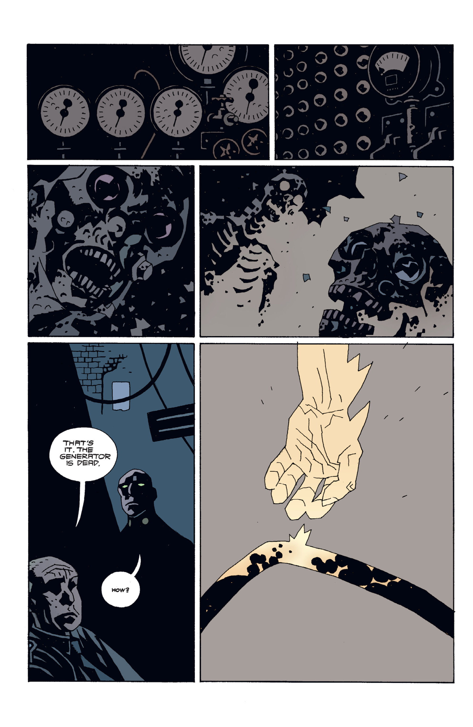 Read online Hellboy comic -  Issue #5 - 61