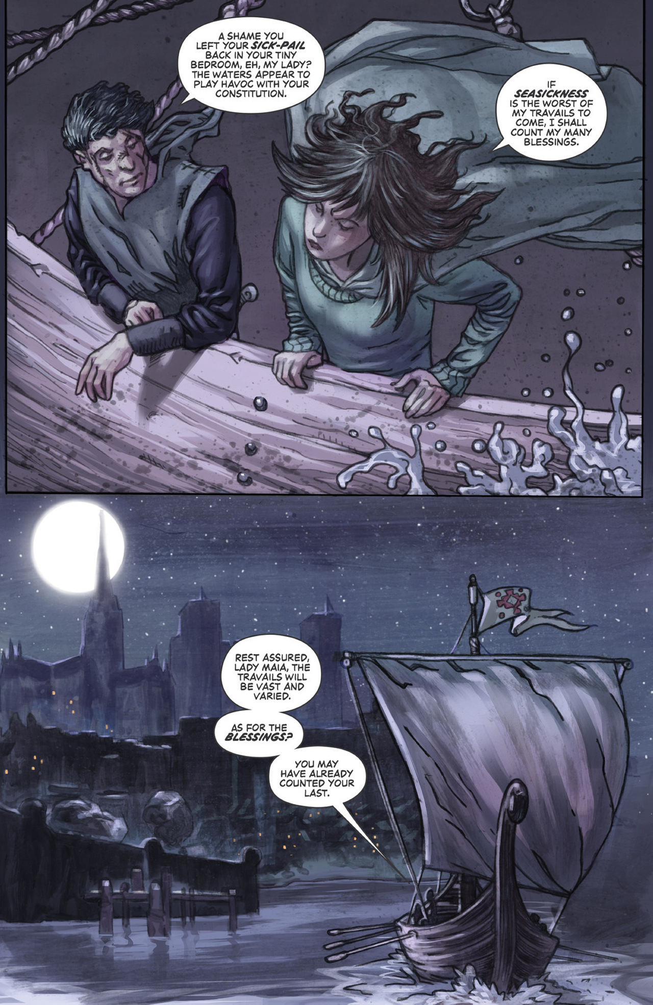 Read online Muirwood: The Lost Abbey comic -  Issue #1 - 25