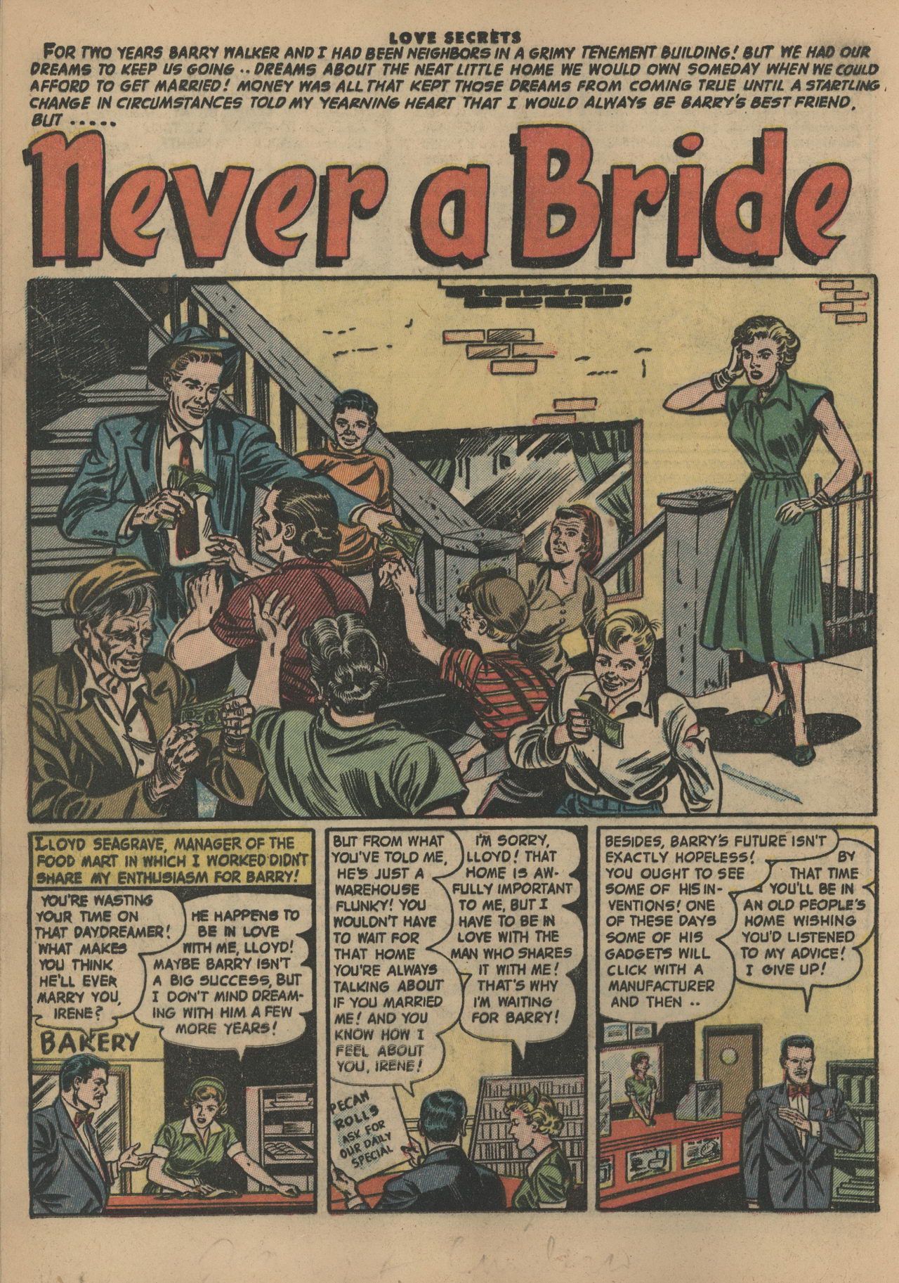 Read online Love Secrets (1953) comic -  Issue #32 - 12