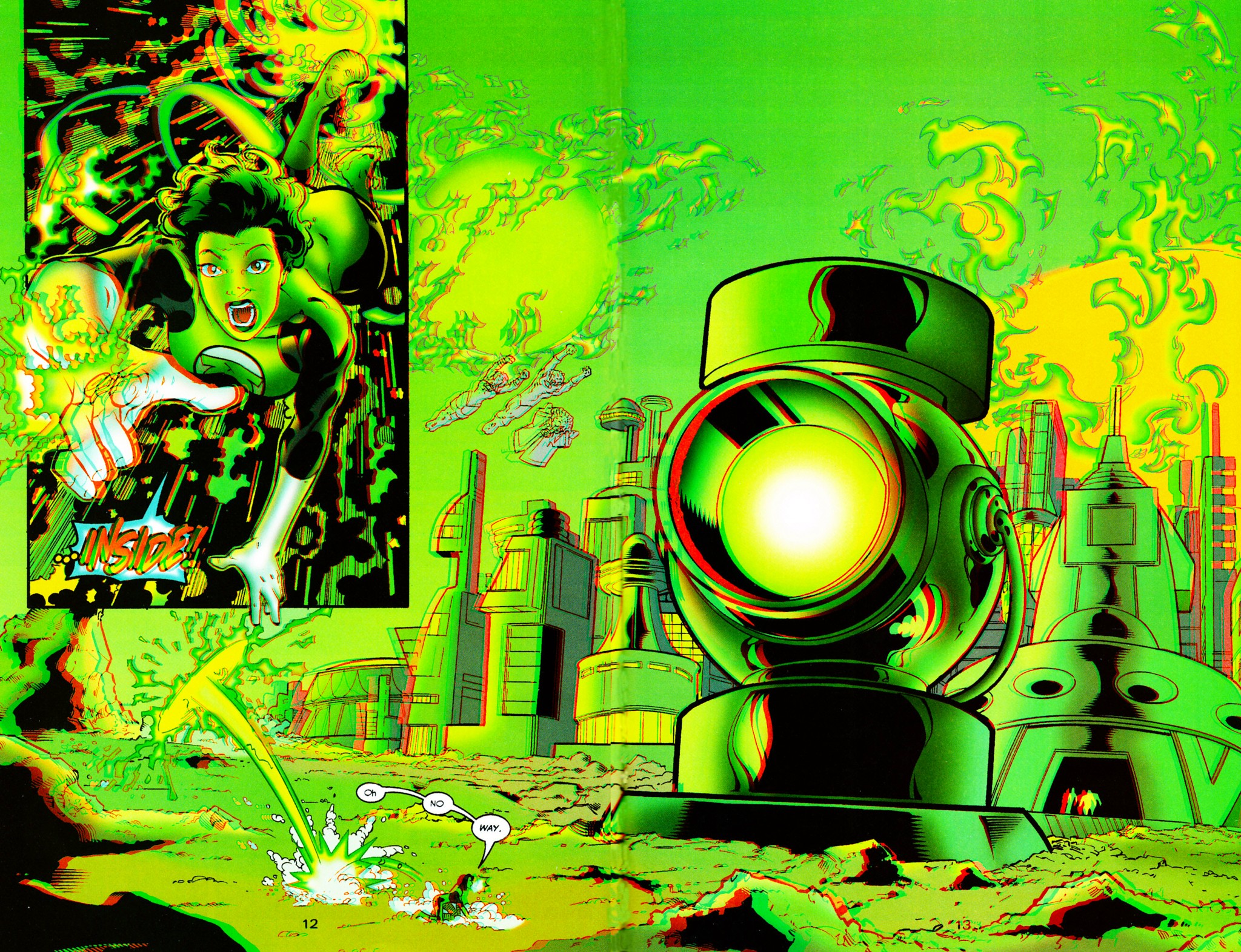 Read online Green Lantern 3-D comic -  Issue # Full - 13