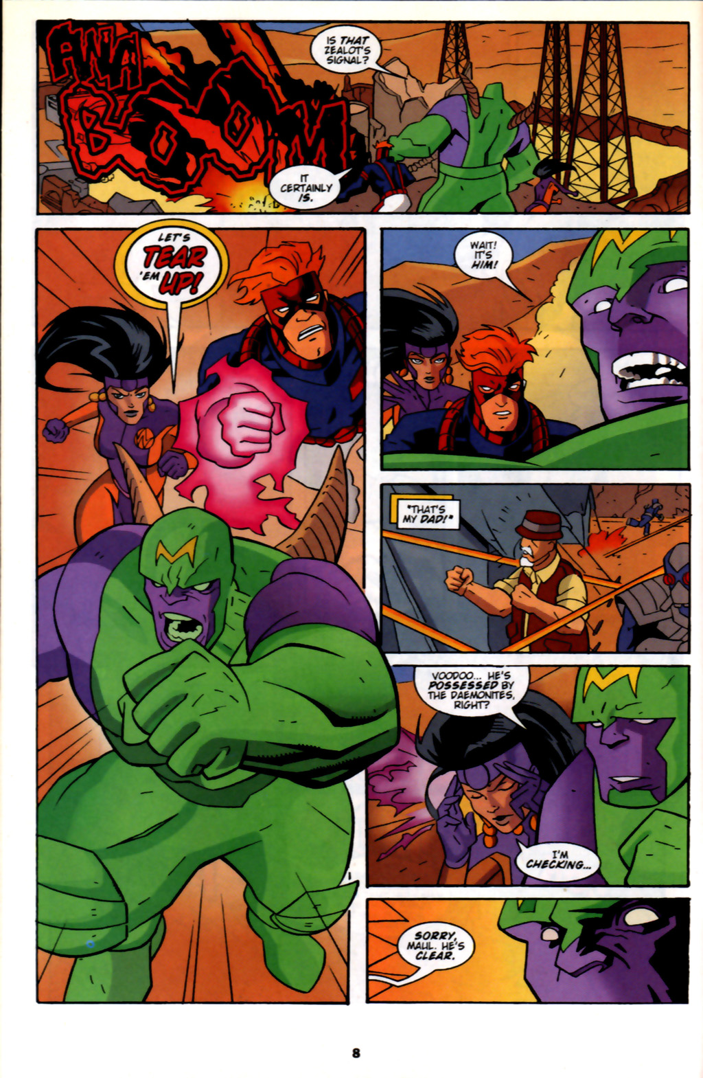 Read online WildC.A.T.s Adventures comic -  Issue #7 - 9