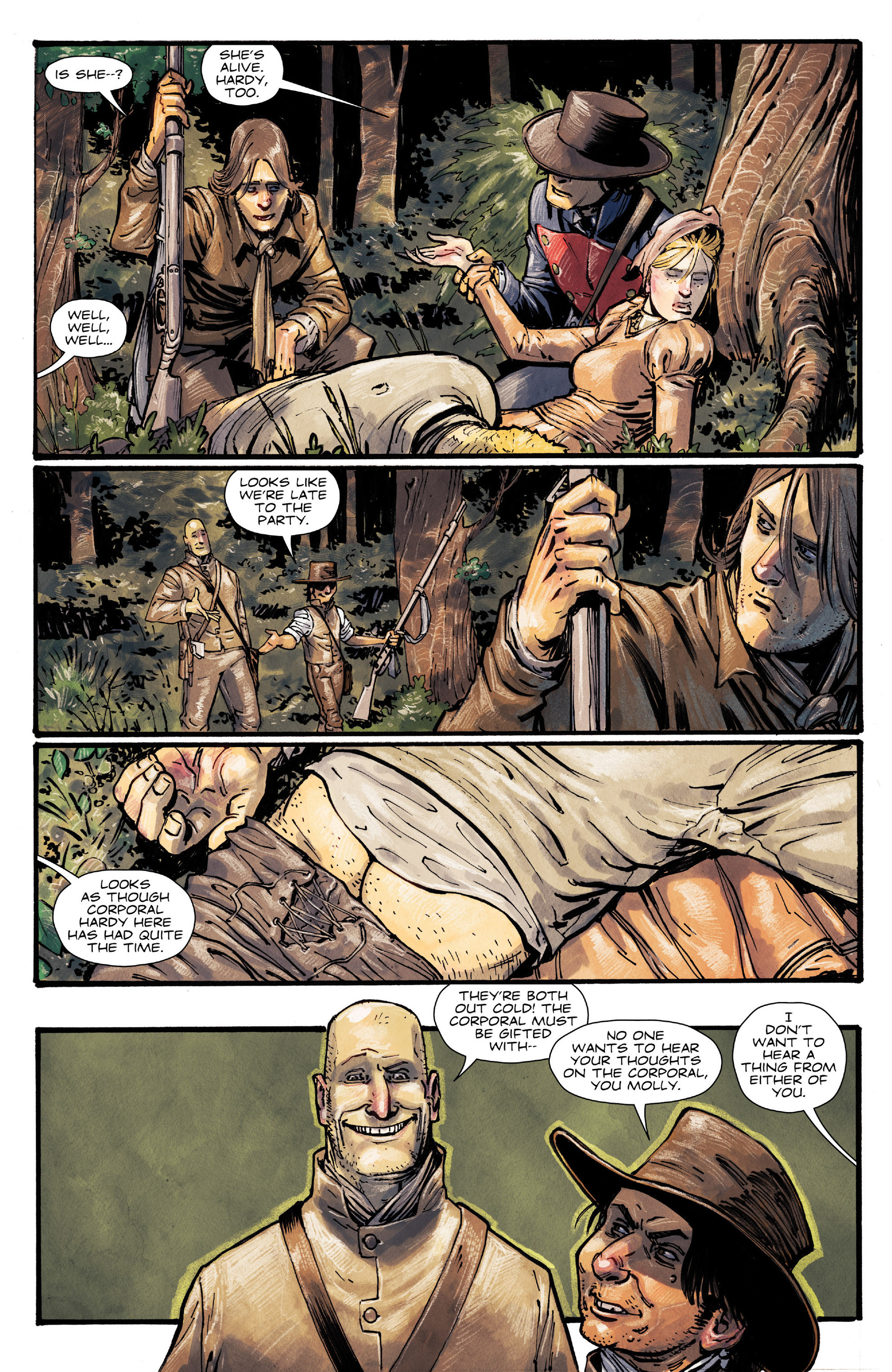 Read online Manifest Destiny comic -  Issue #9 - 13